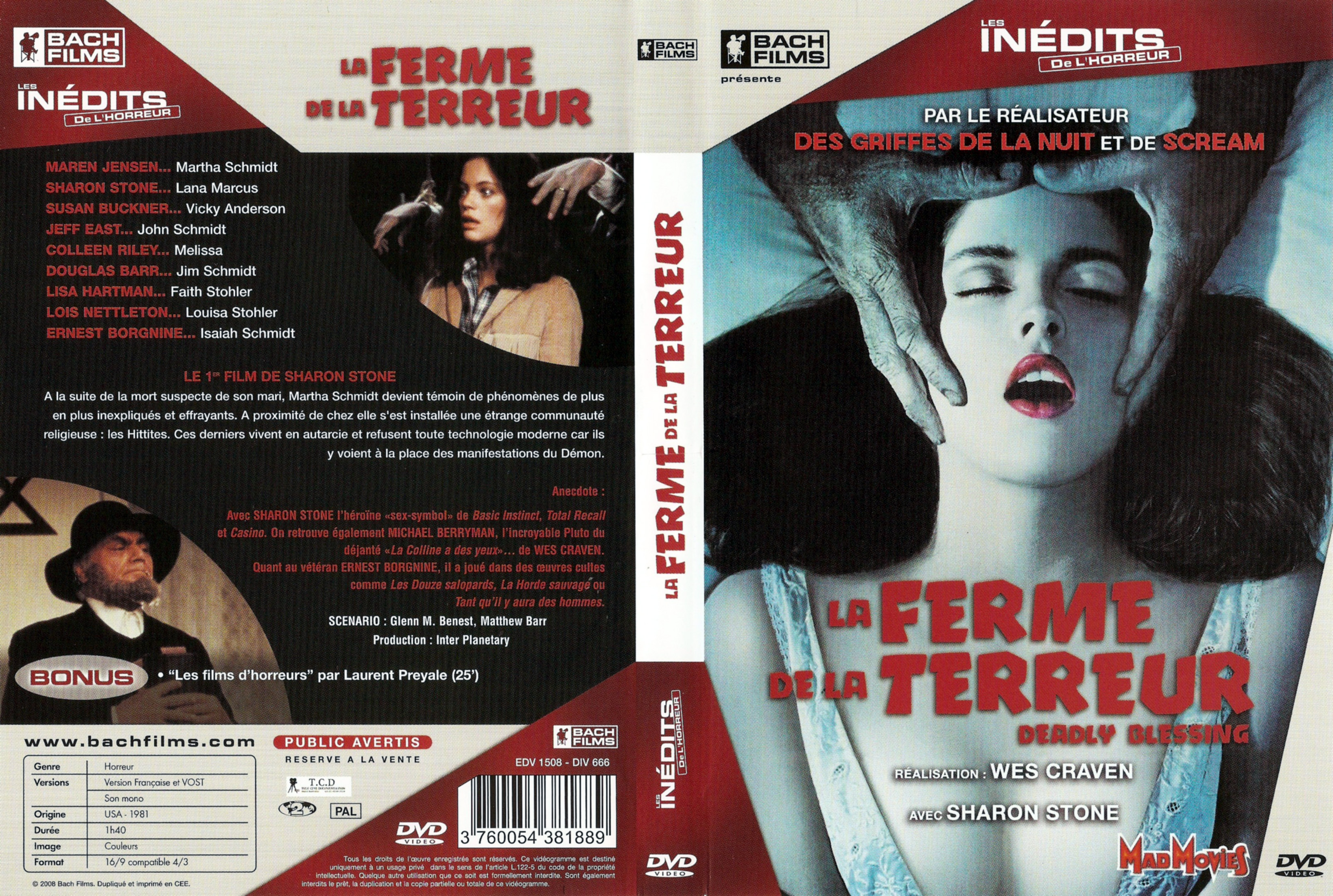 Jaquette DVD La ferme de la terreur