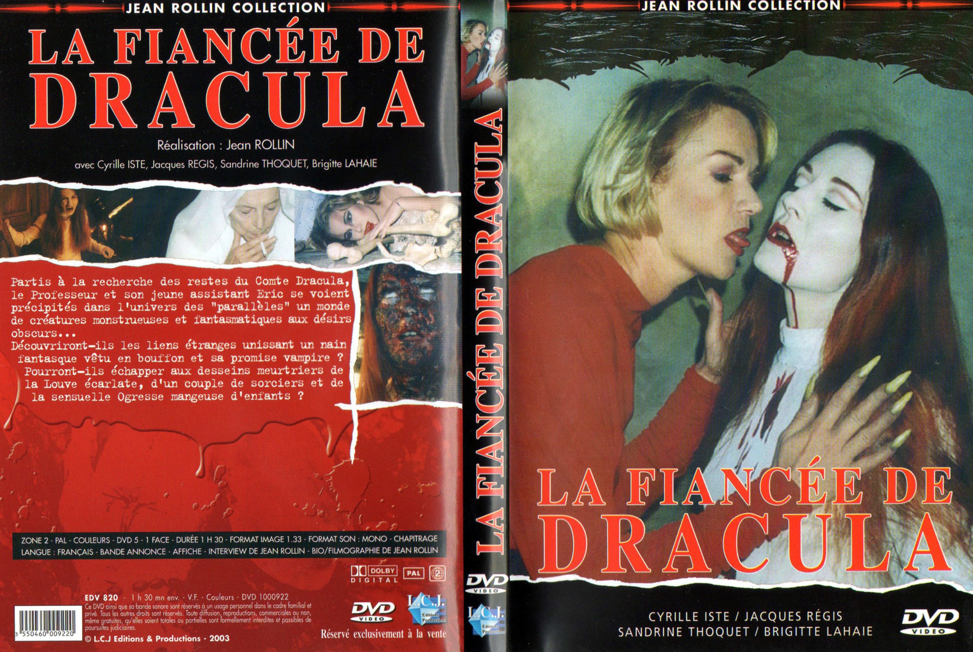 Jaquette DVD La fiance De Dracula