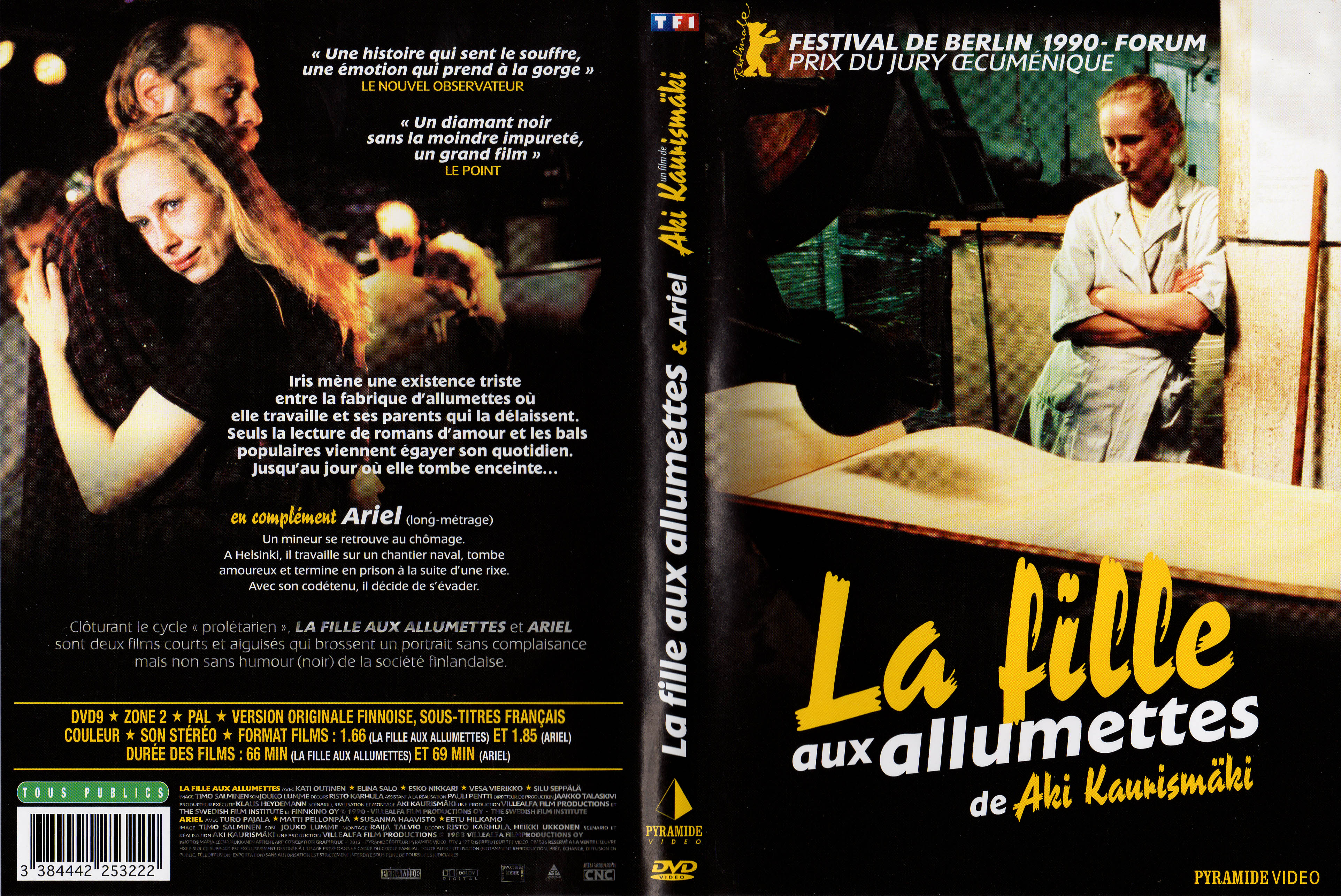 Jaquette DVD La fille aux allumettes