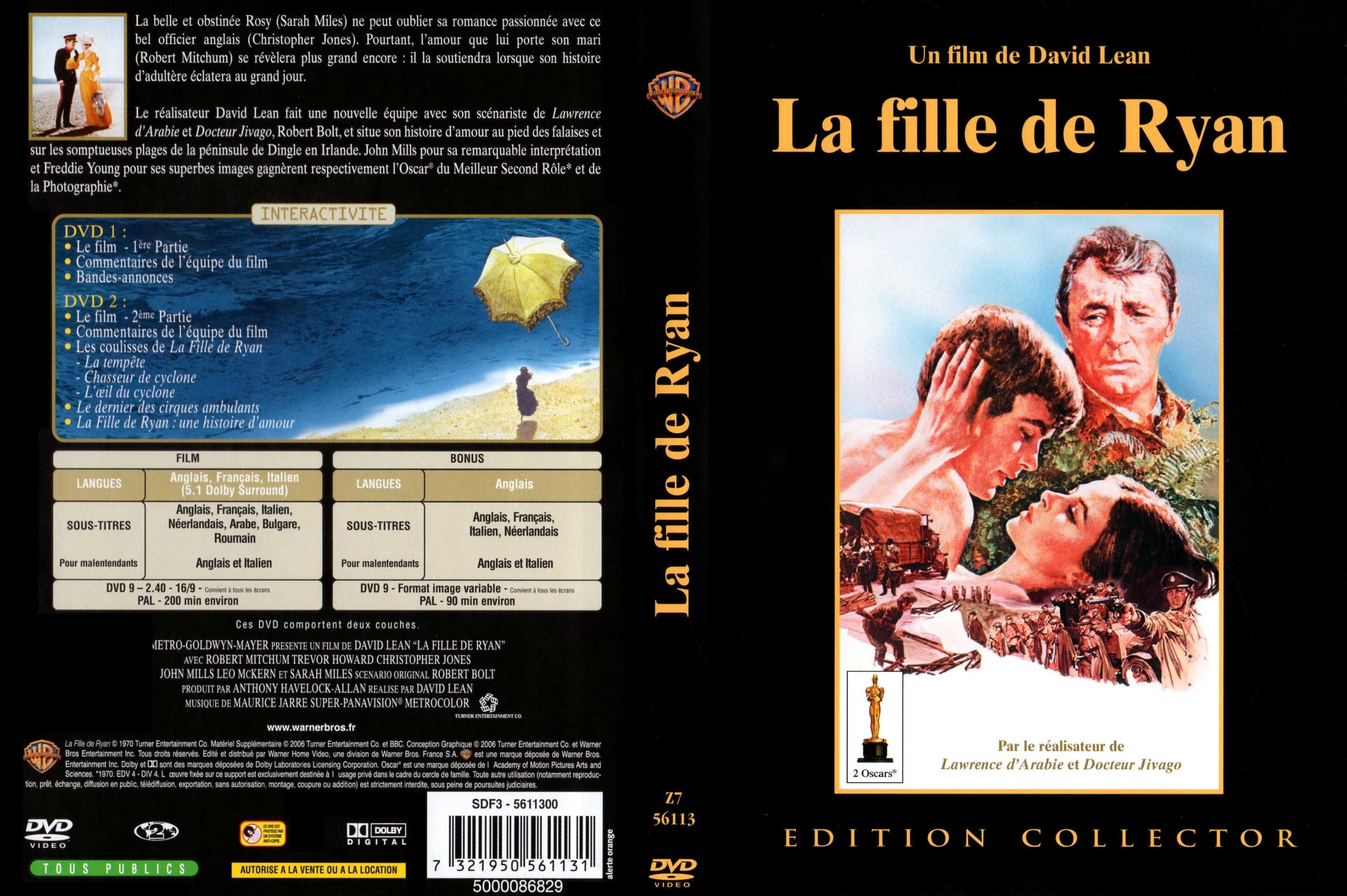 Jaquette DVD La fille de ryan v2