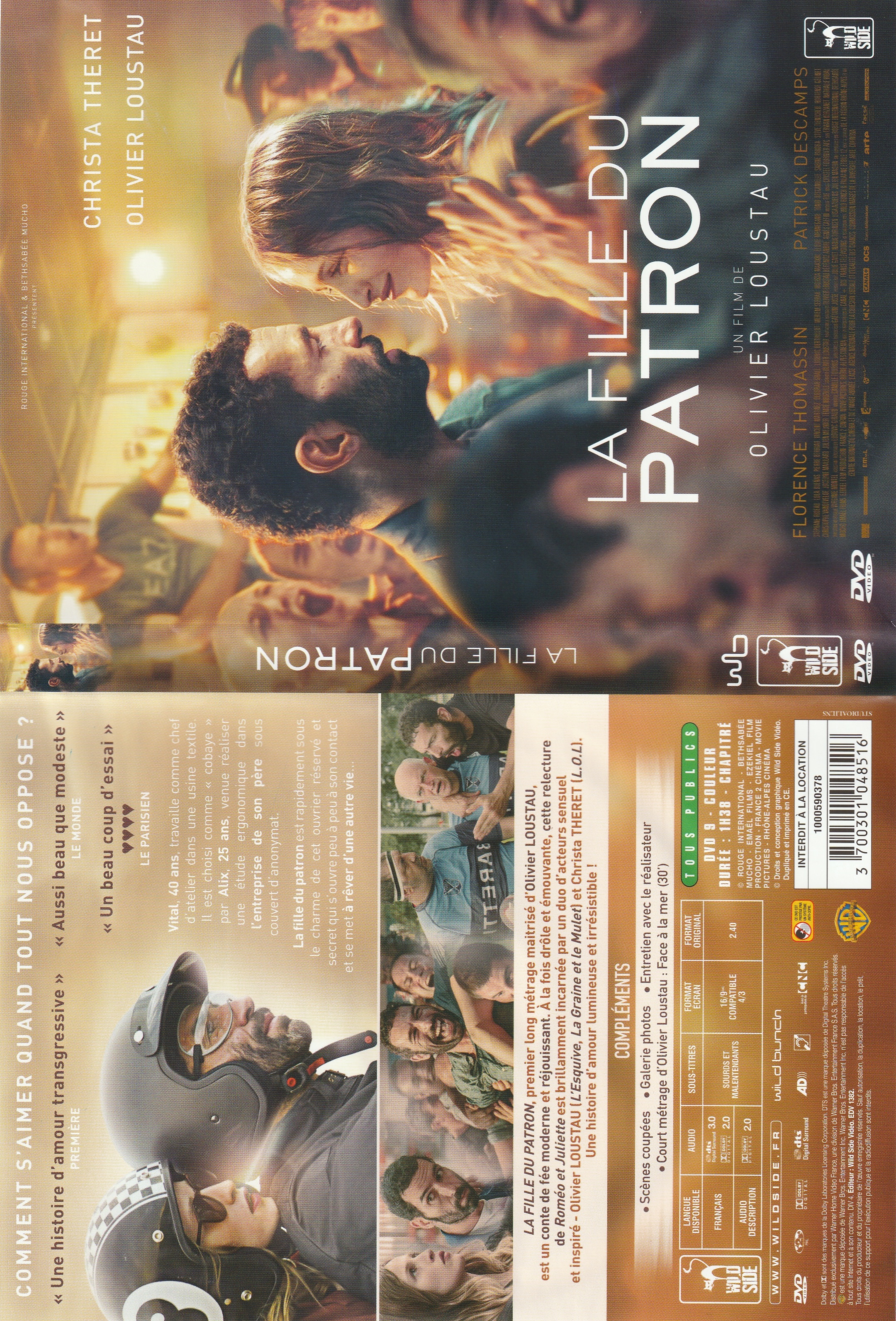 Jaquette DVD La fille du patron