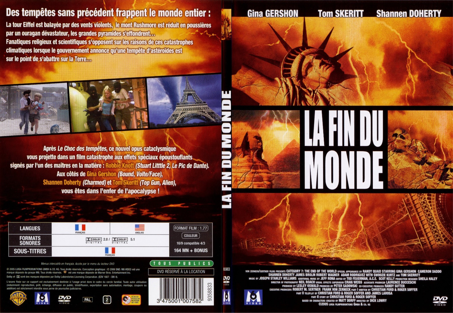 Jaquette DVD La fin du monde - SLIM