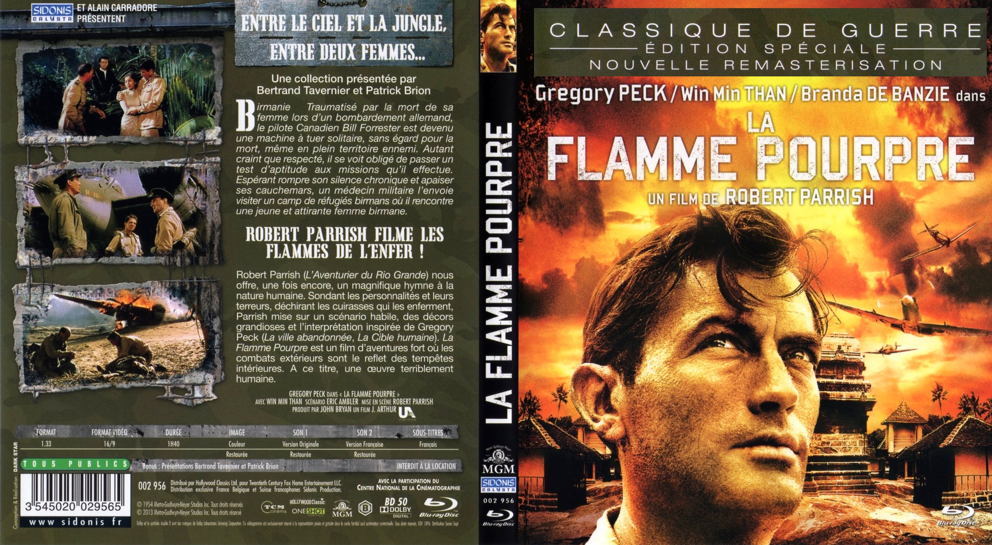 Jaquette DVD La flamme pourpre (BLU-RAY)