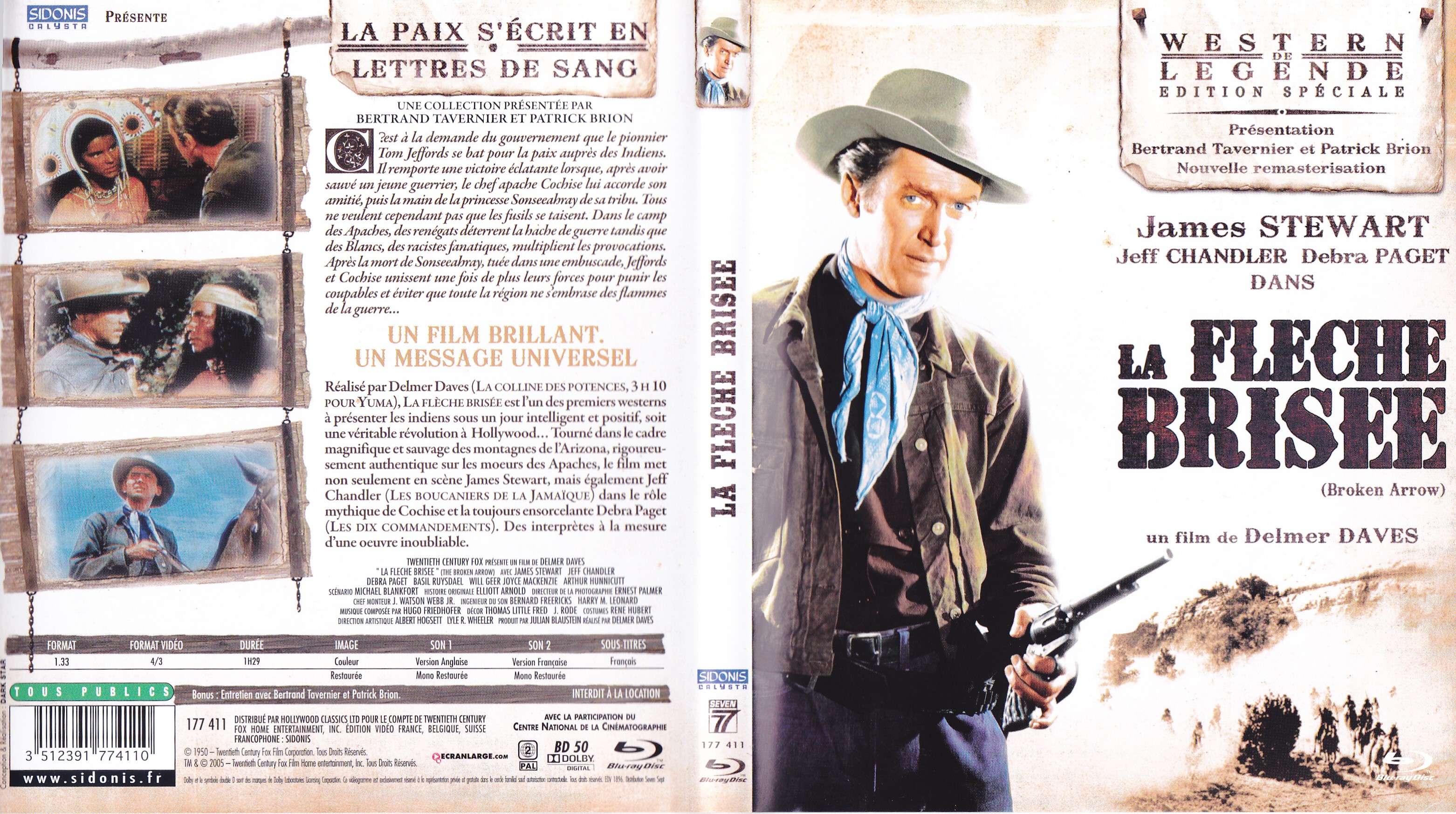 Jaquette DVD La fleche brise (BLU-RAY)