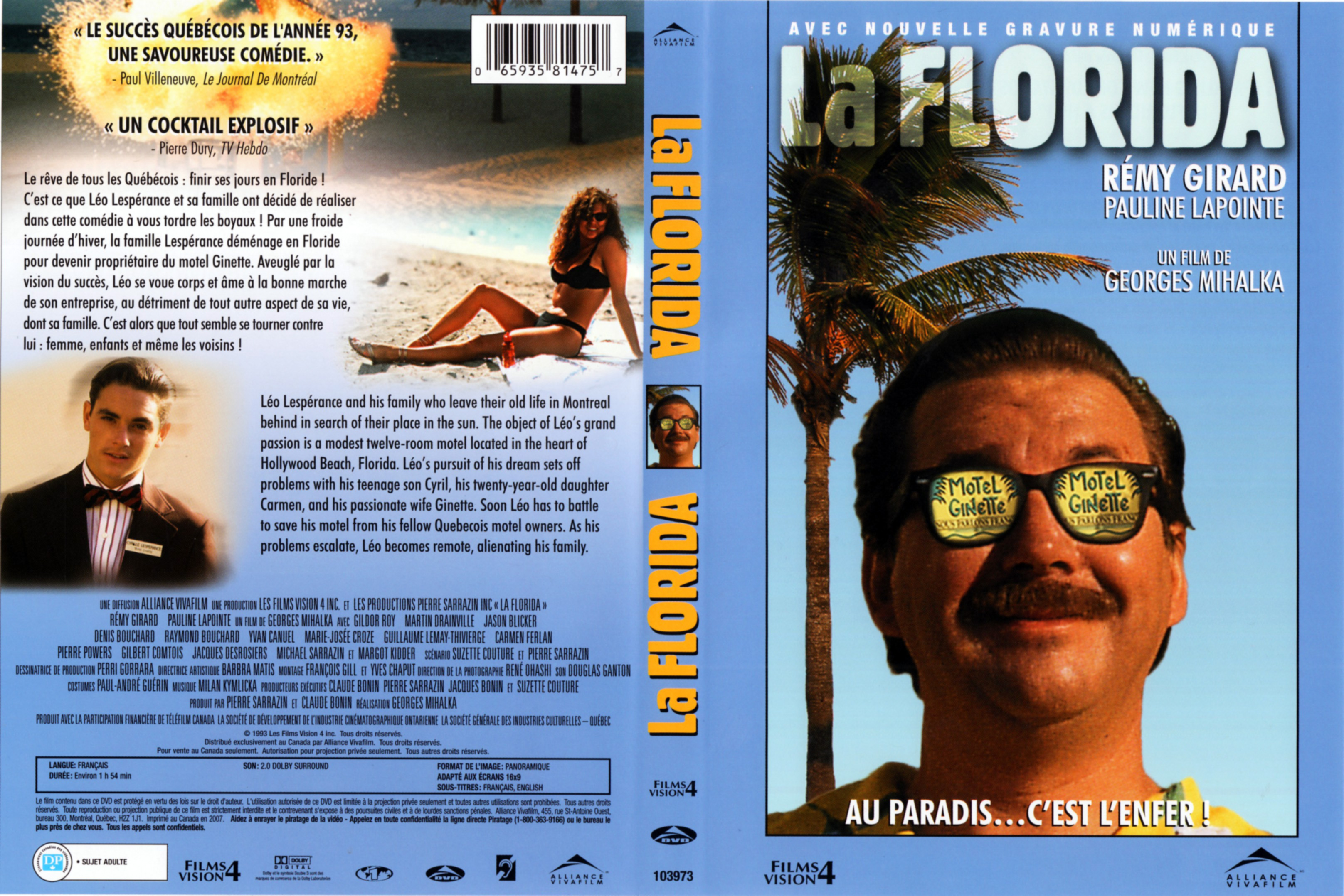 Jaquette DVD La florida