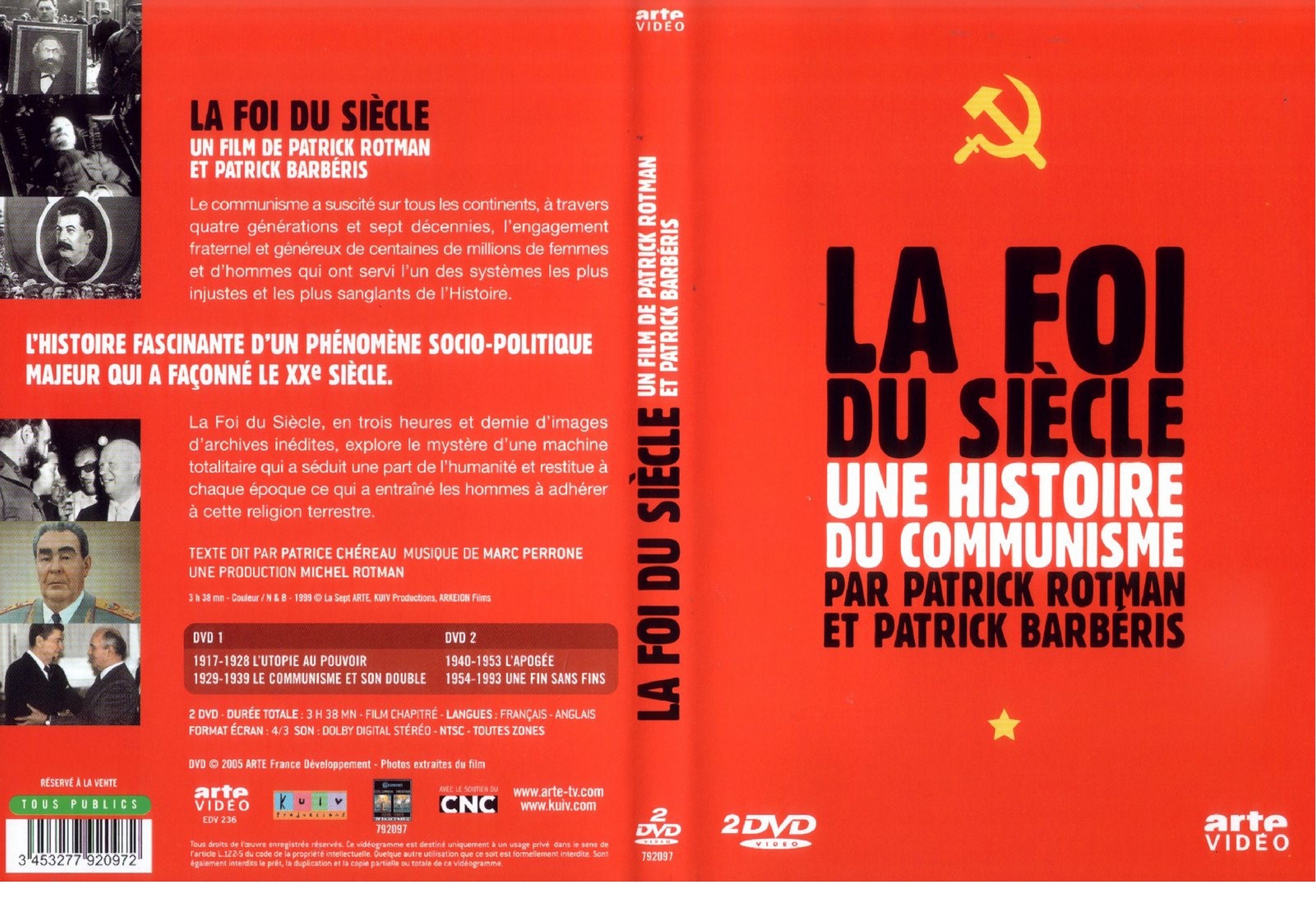Jaquette DVD La foi du siecle une histoire de communisme