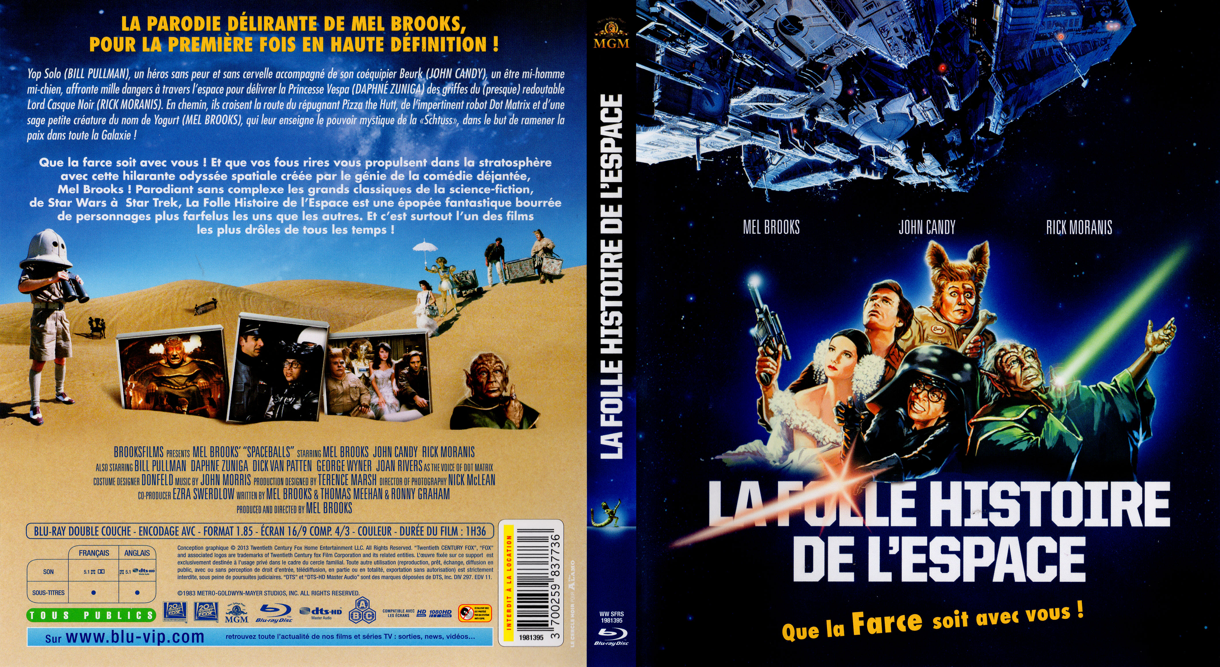 Jaquette DVD La folle histoire de l