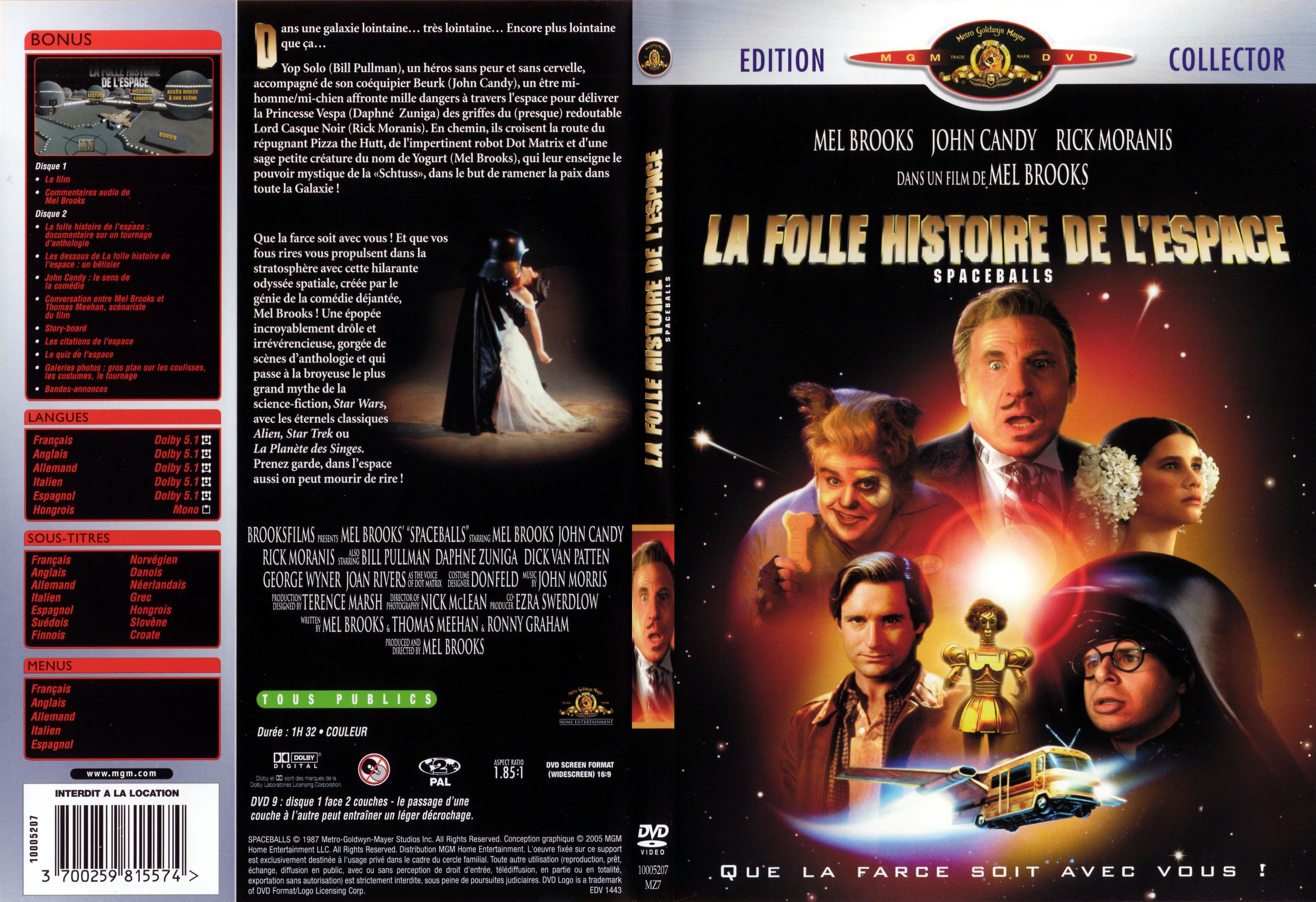 Jaquette DVD La folle histoire de l