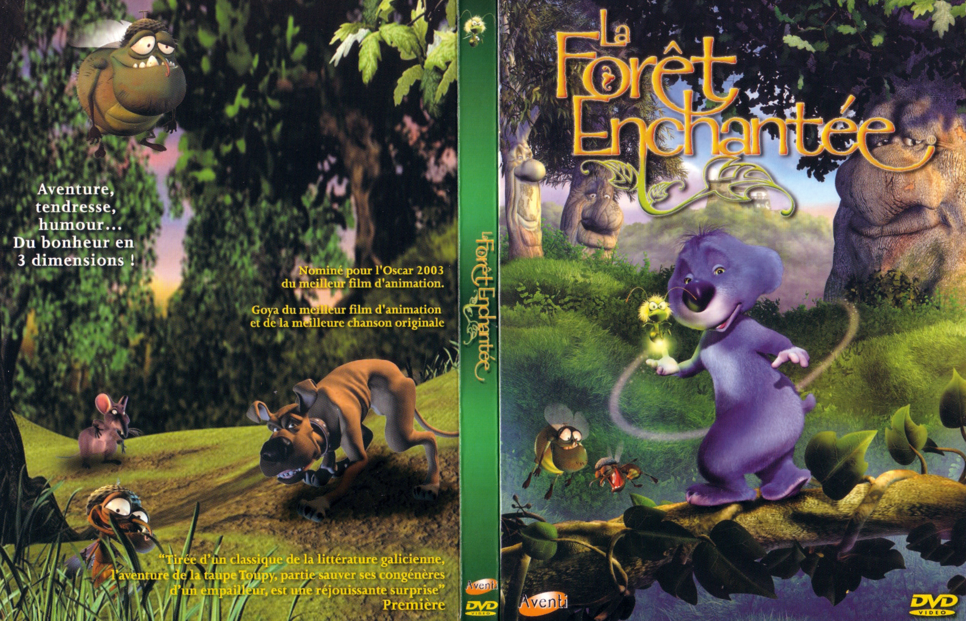 Jaquette DVD La foret enchante v2