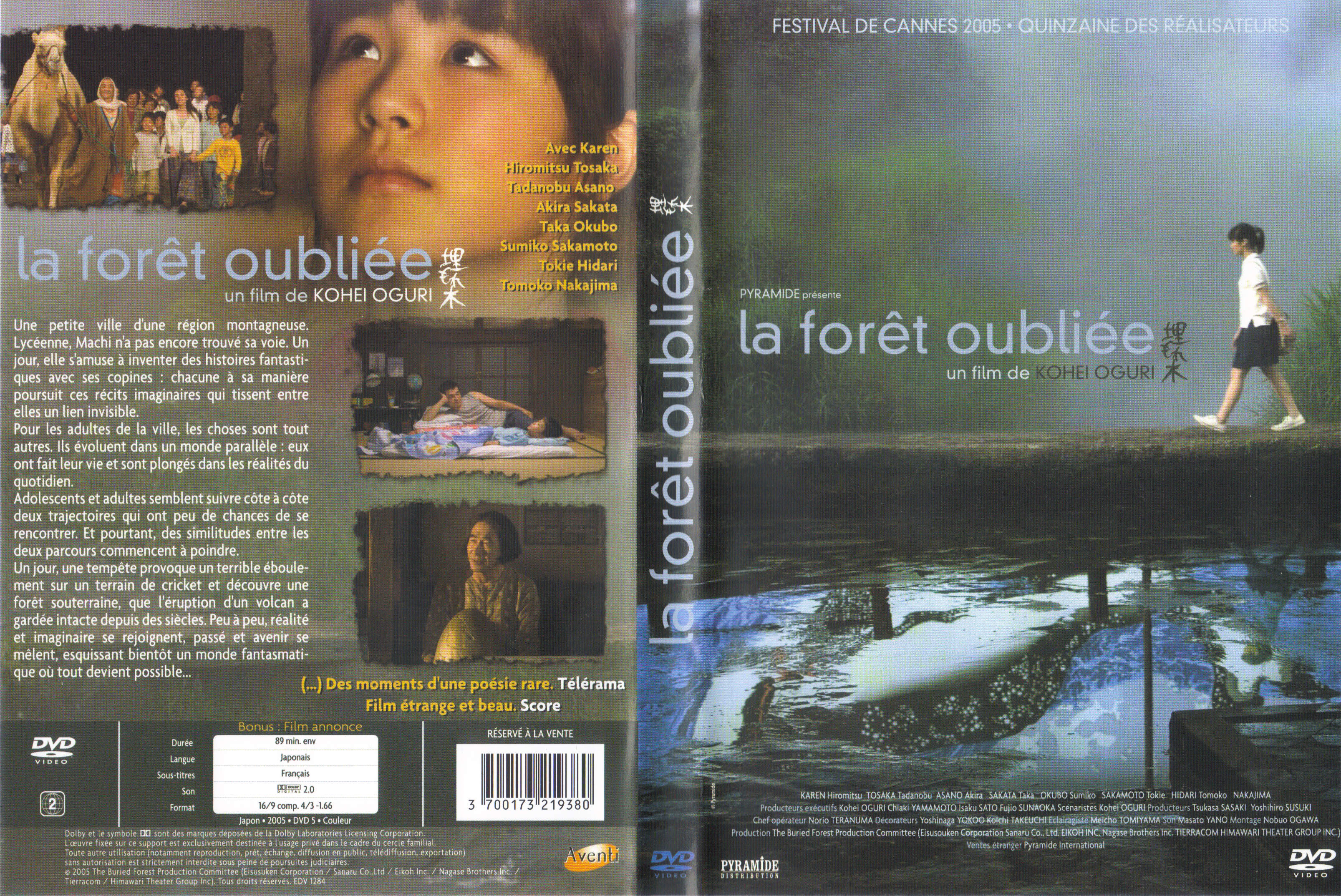 Jaquette DVD La foret oublie