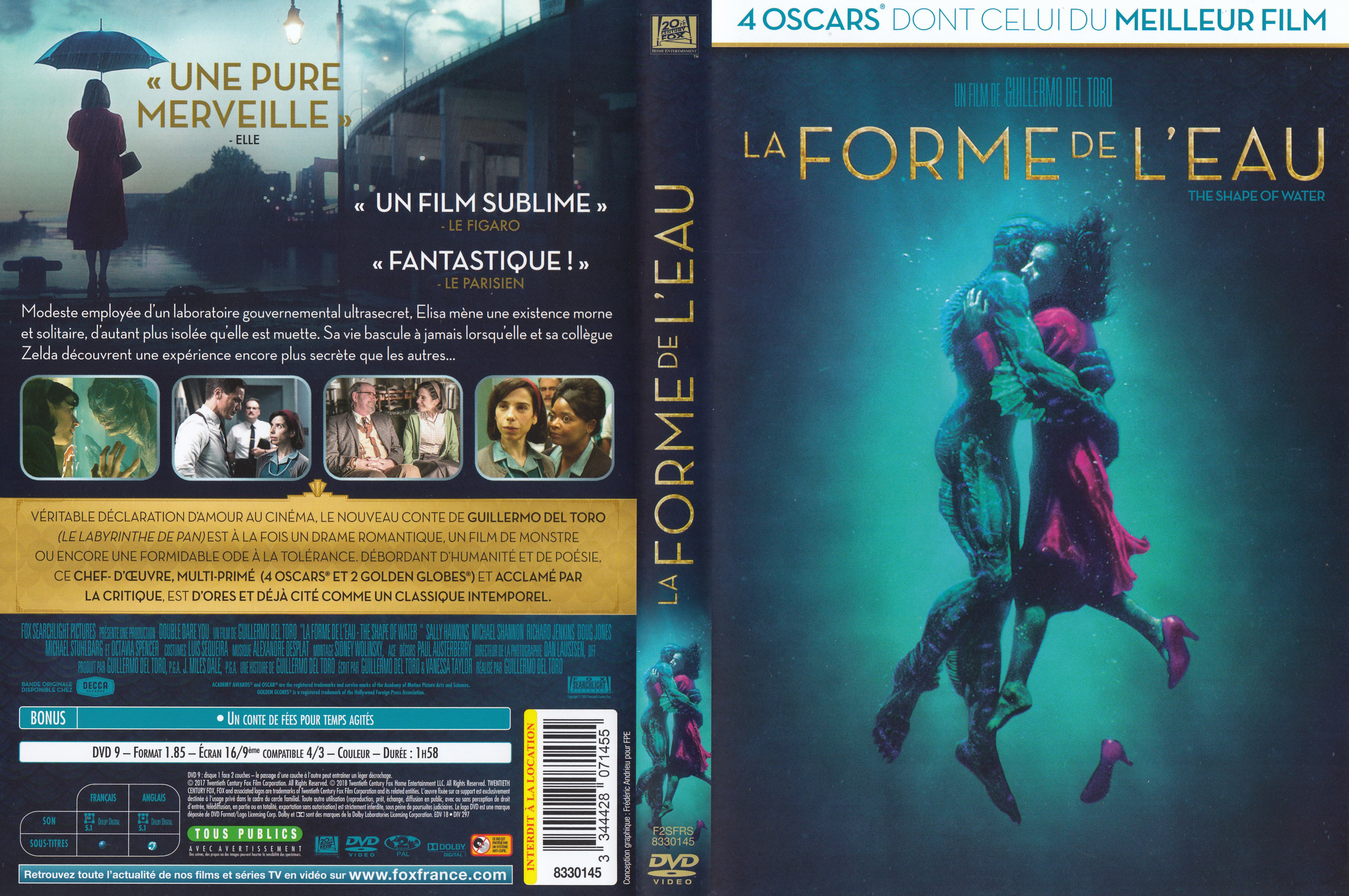 Jaquette DVD La forme de l