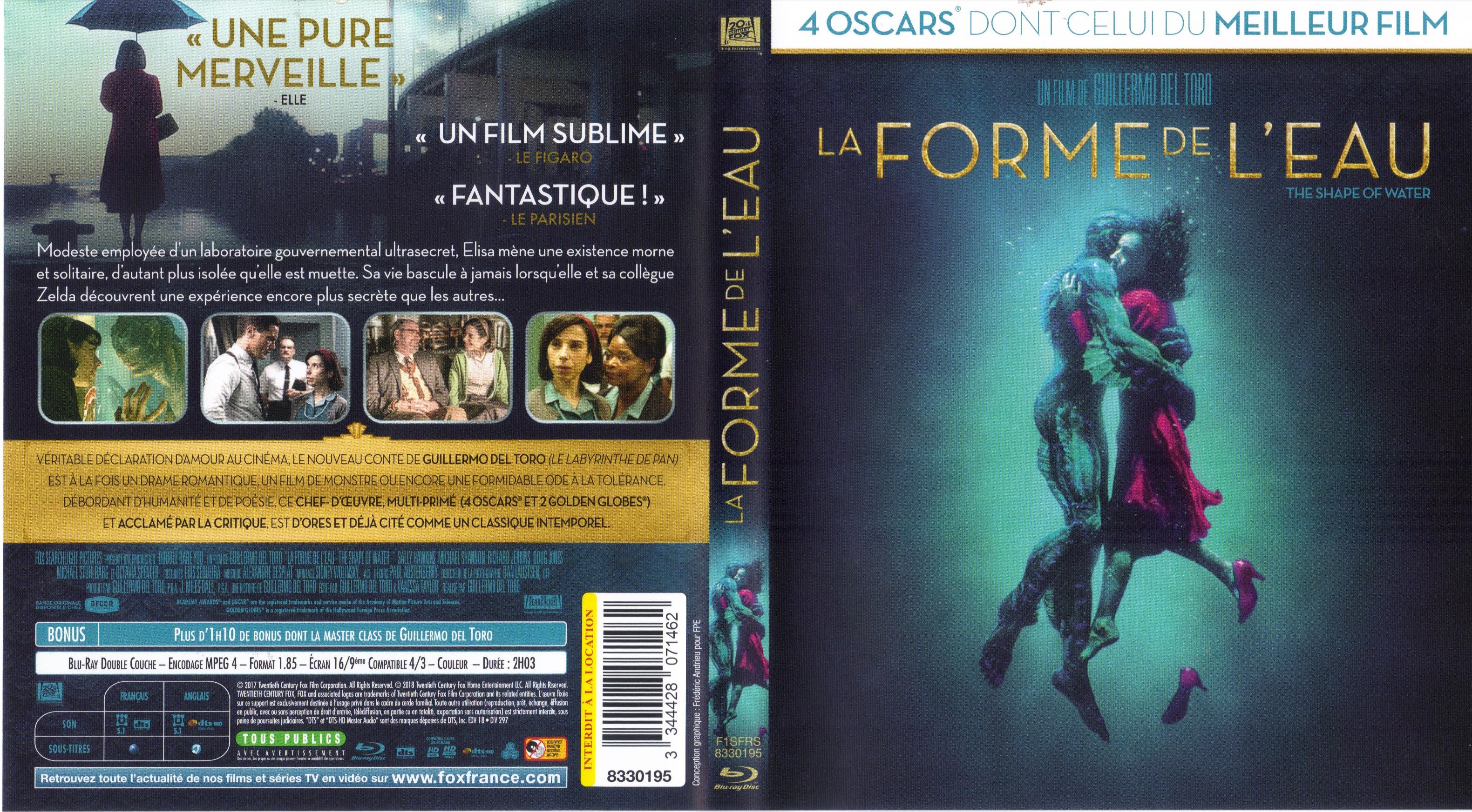 Jaquette DVD La forme de l