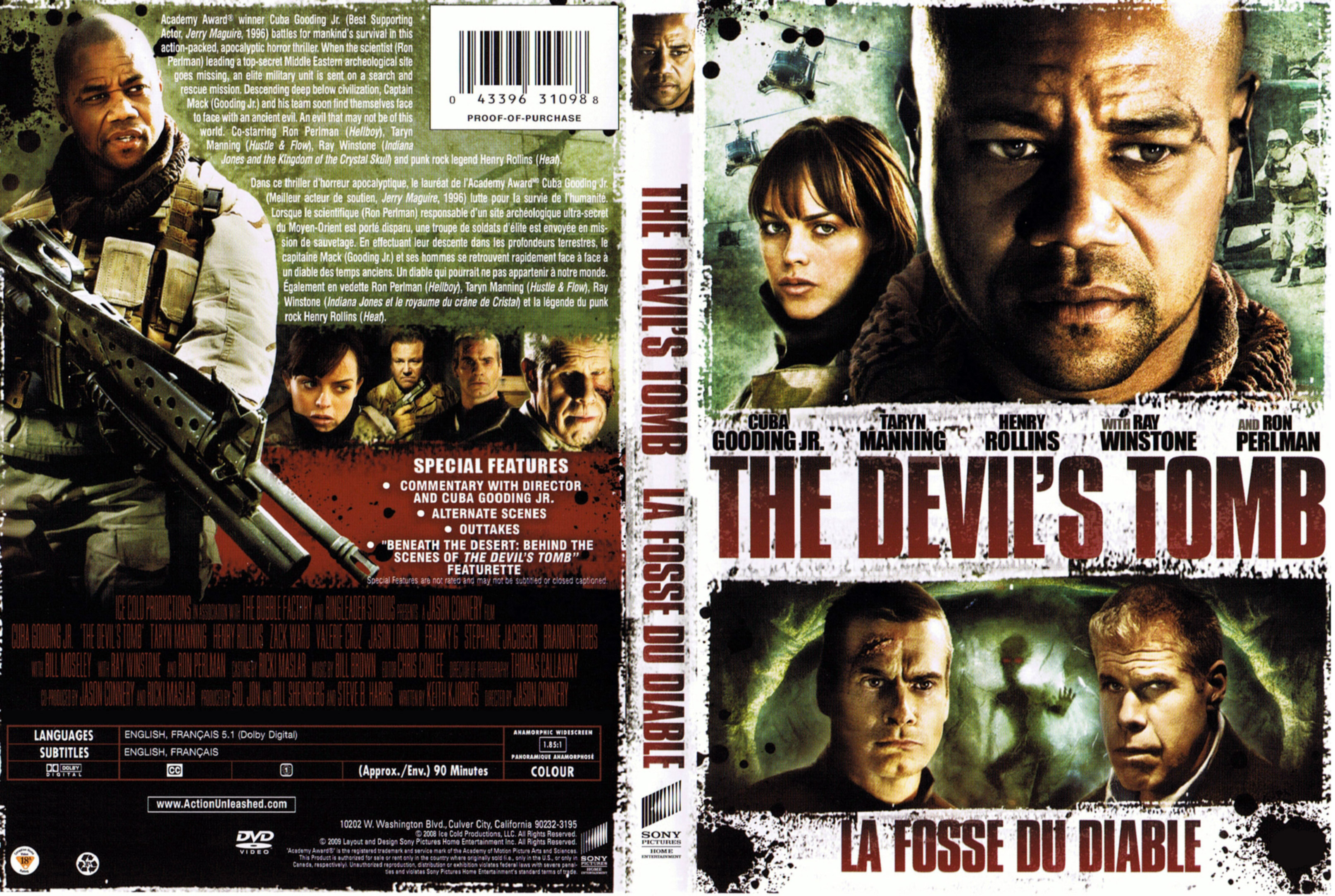 Jaquette DVD La fosse du diable - The Devil