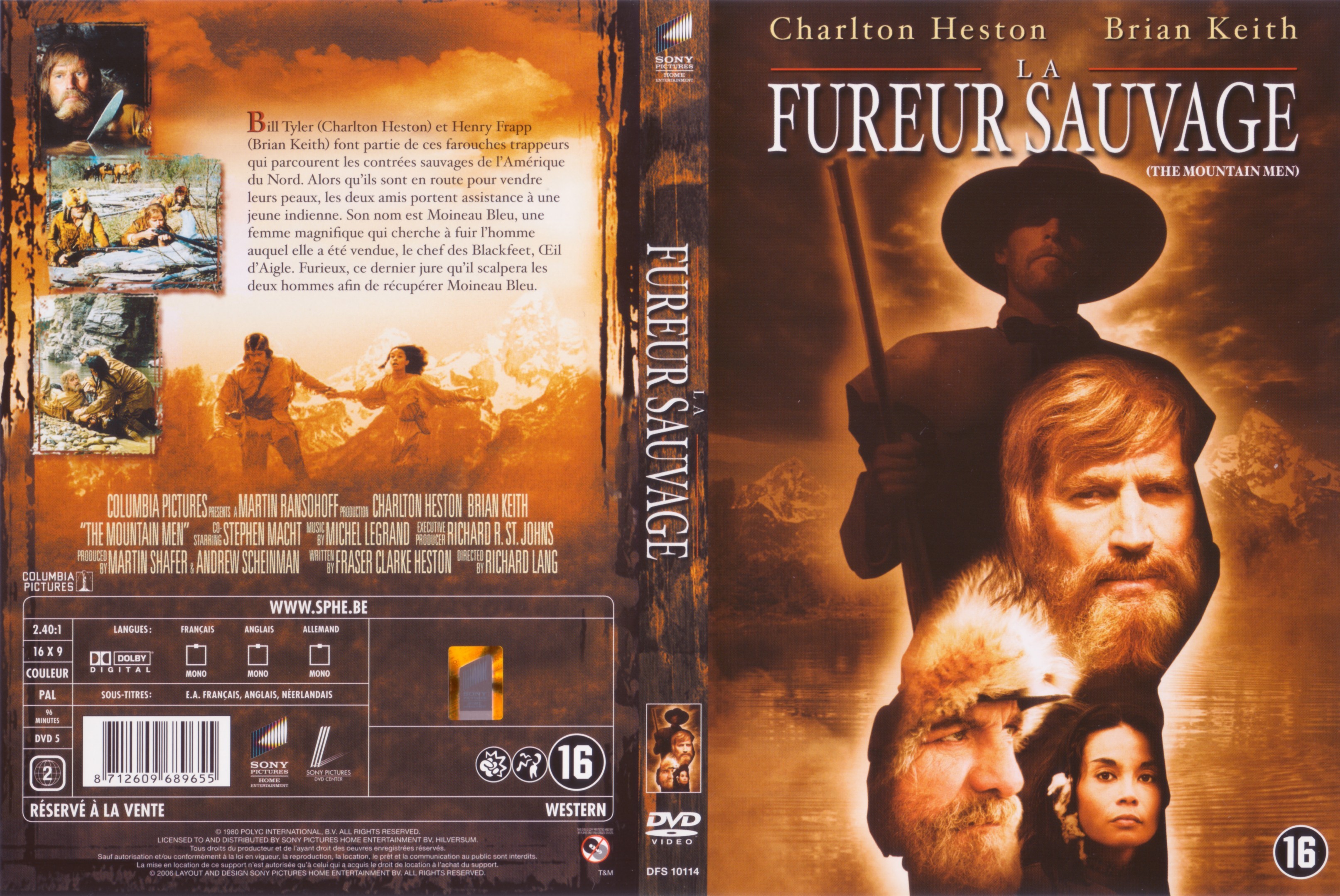 Jaquette DVD La fureur sauvage