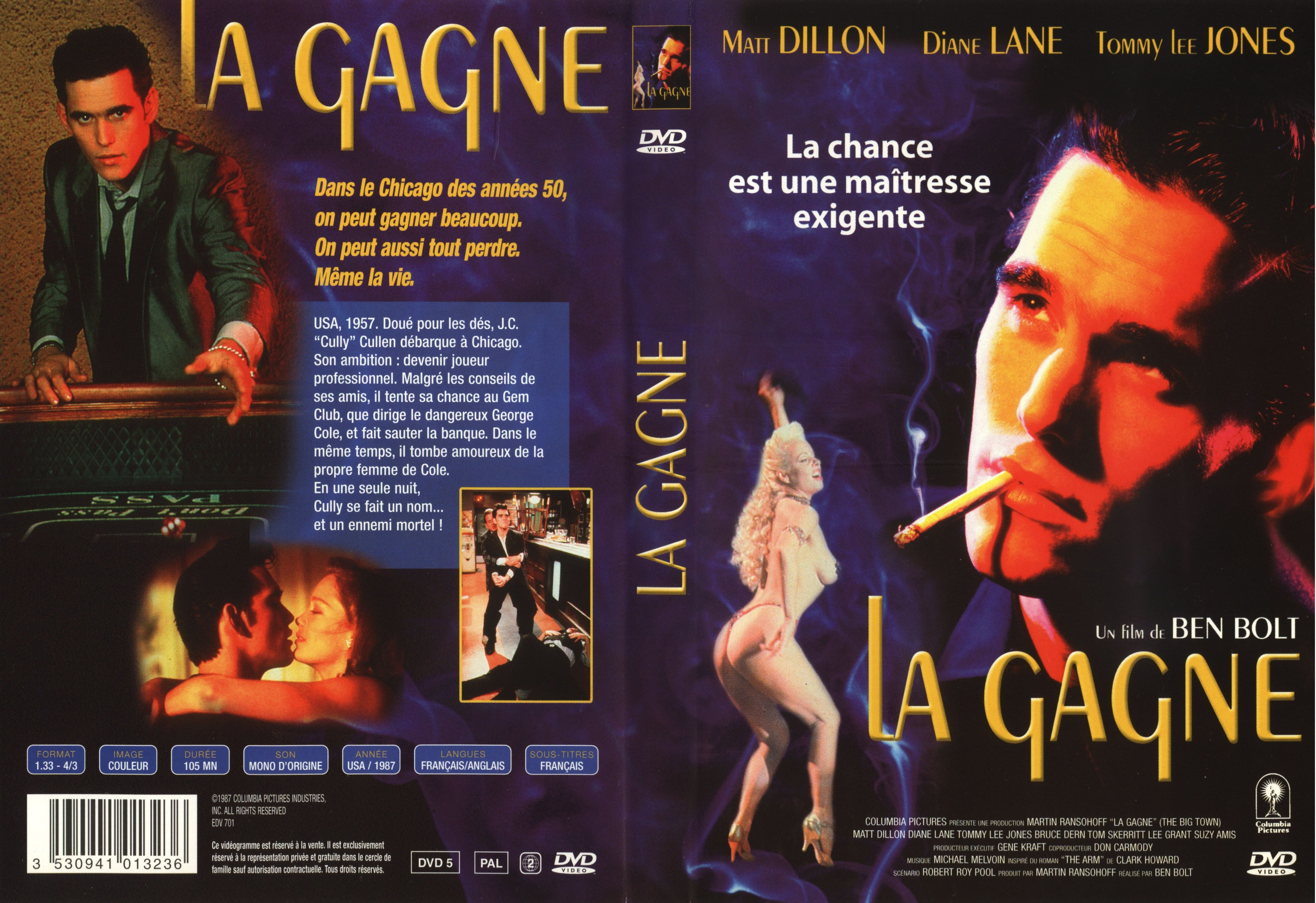 Jaquette DVD La gagne