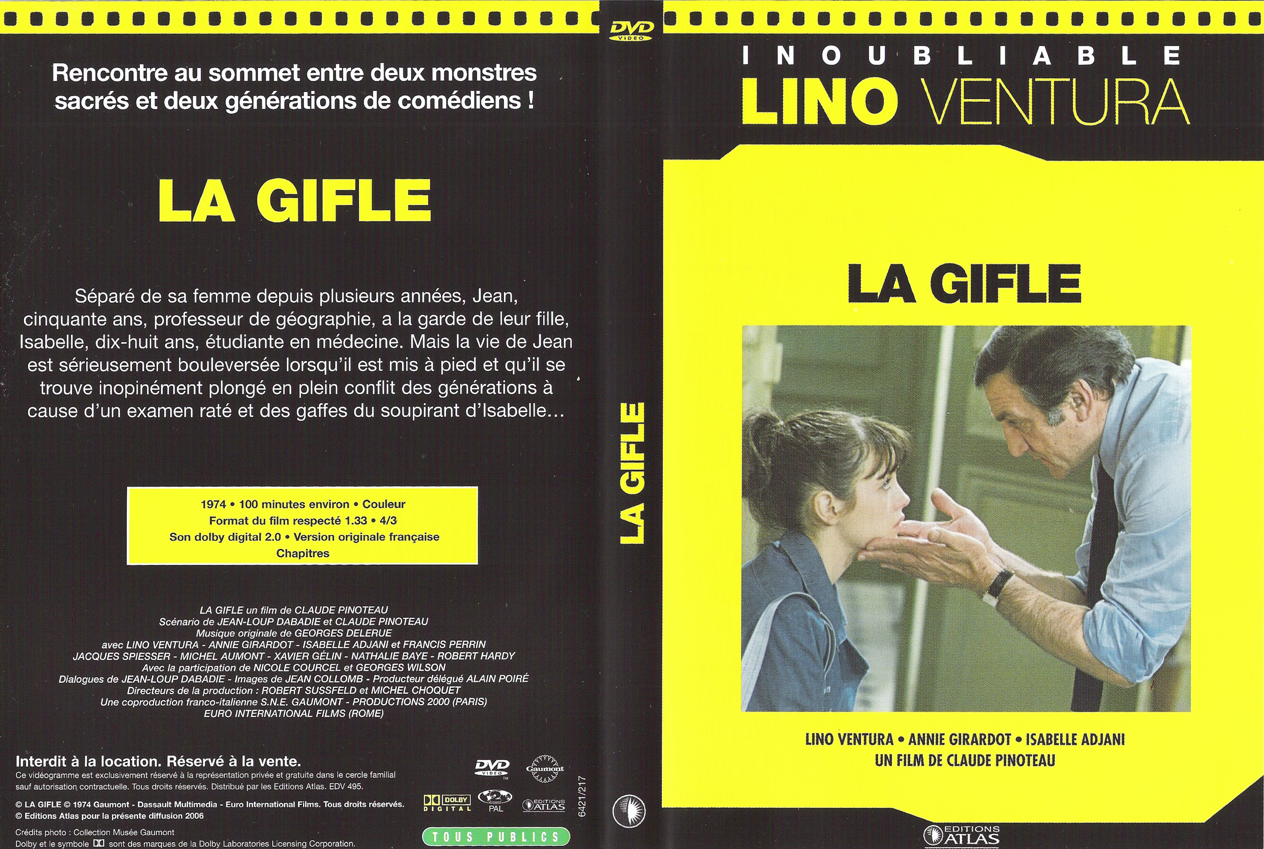 Jaquette DVD La gifle