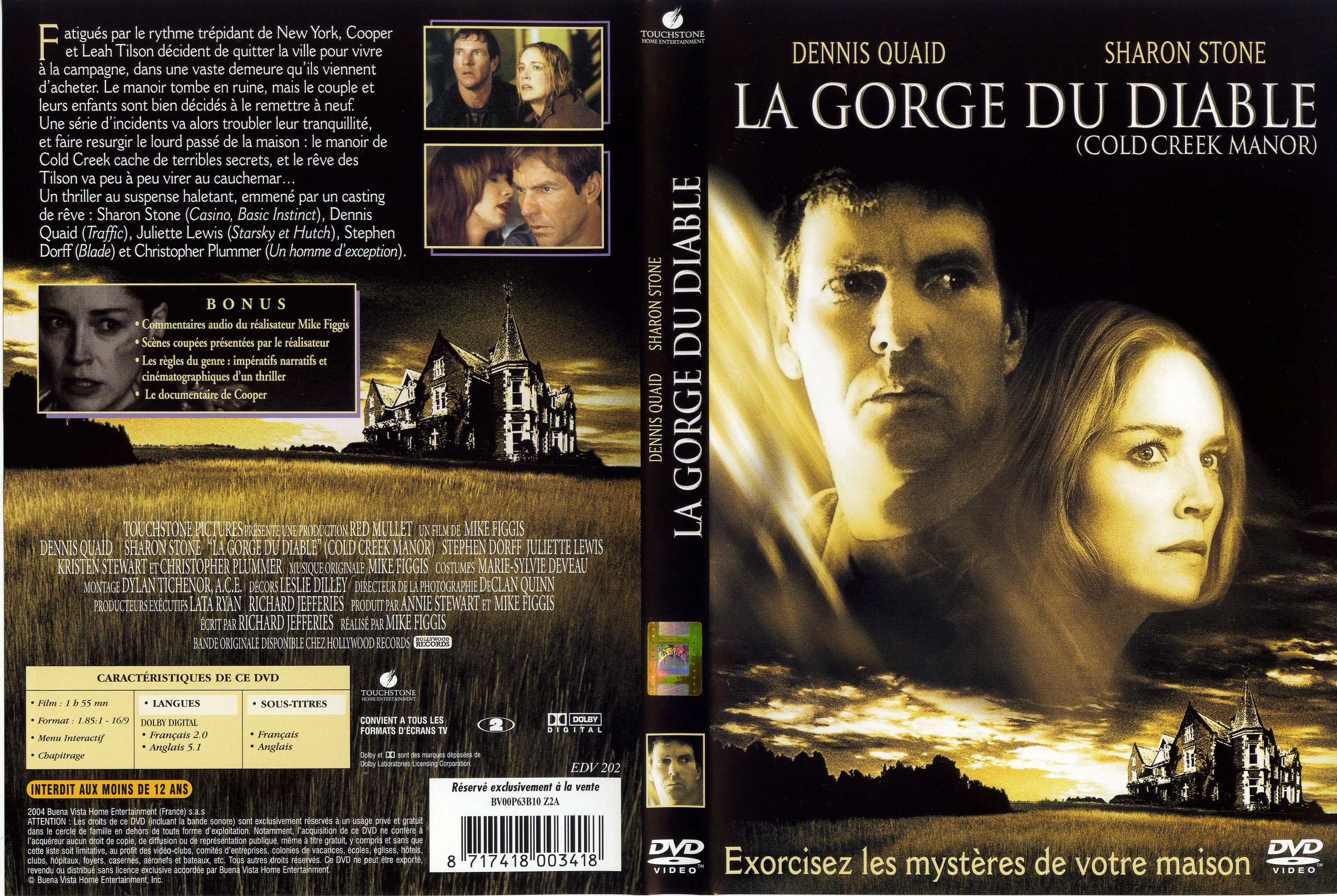 Jaquette DVD La gorge du Diable