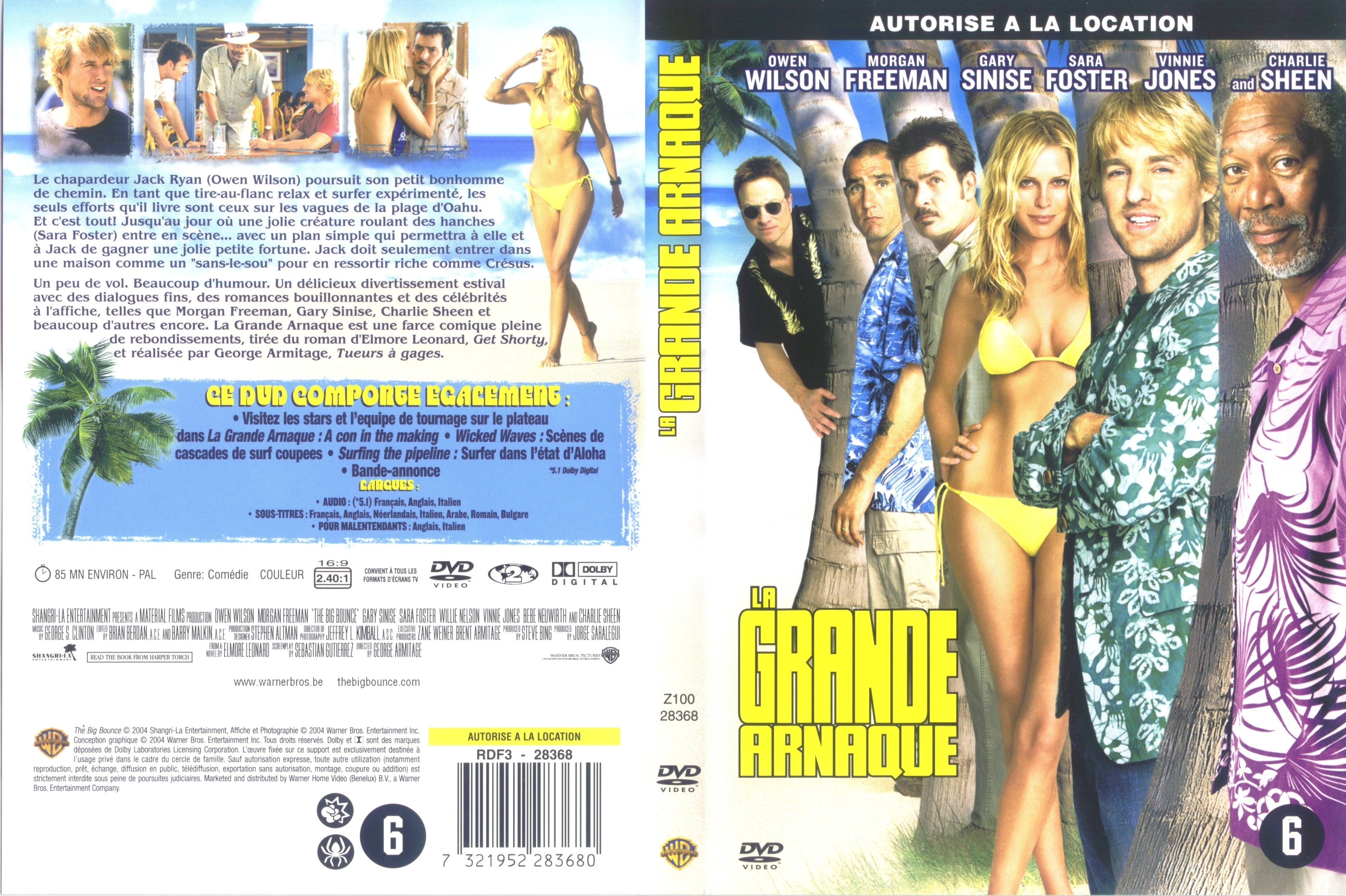 Jaquette DVD La grande arnaque