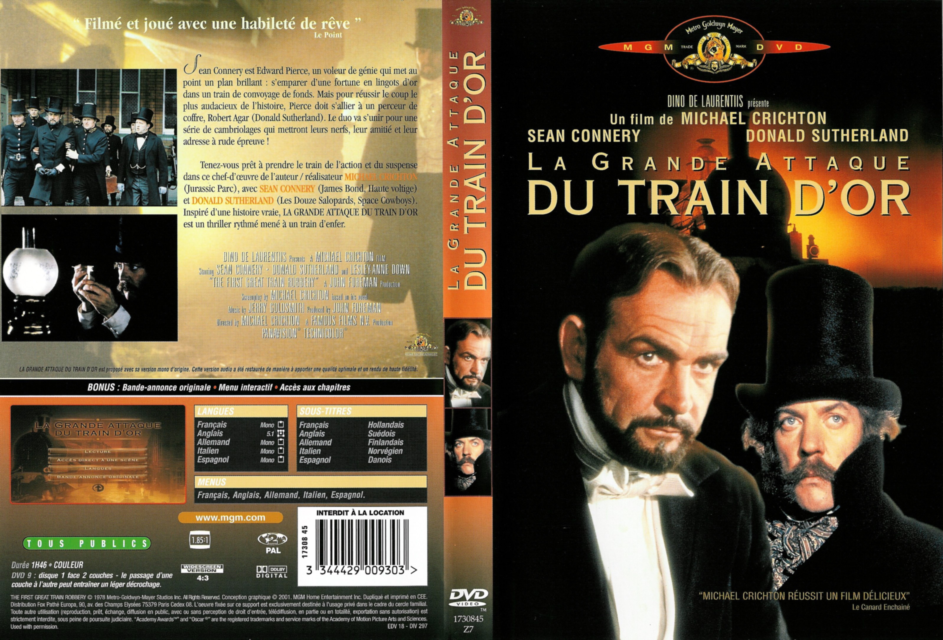 Jaquette DVD La grande attaque du train d