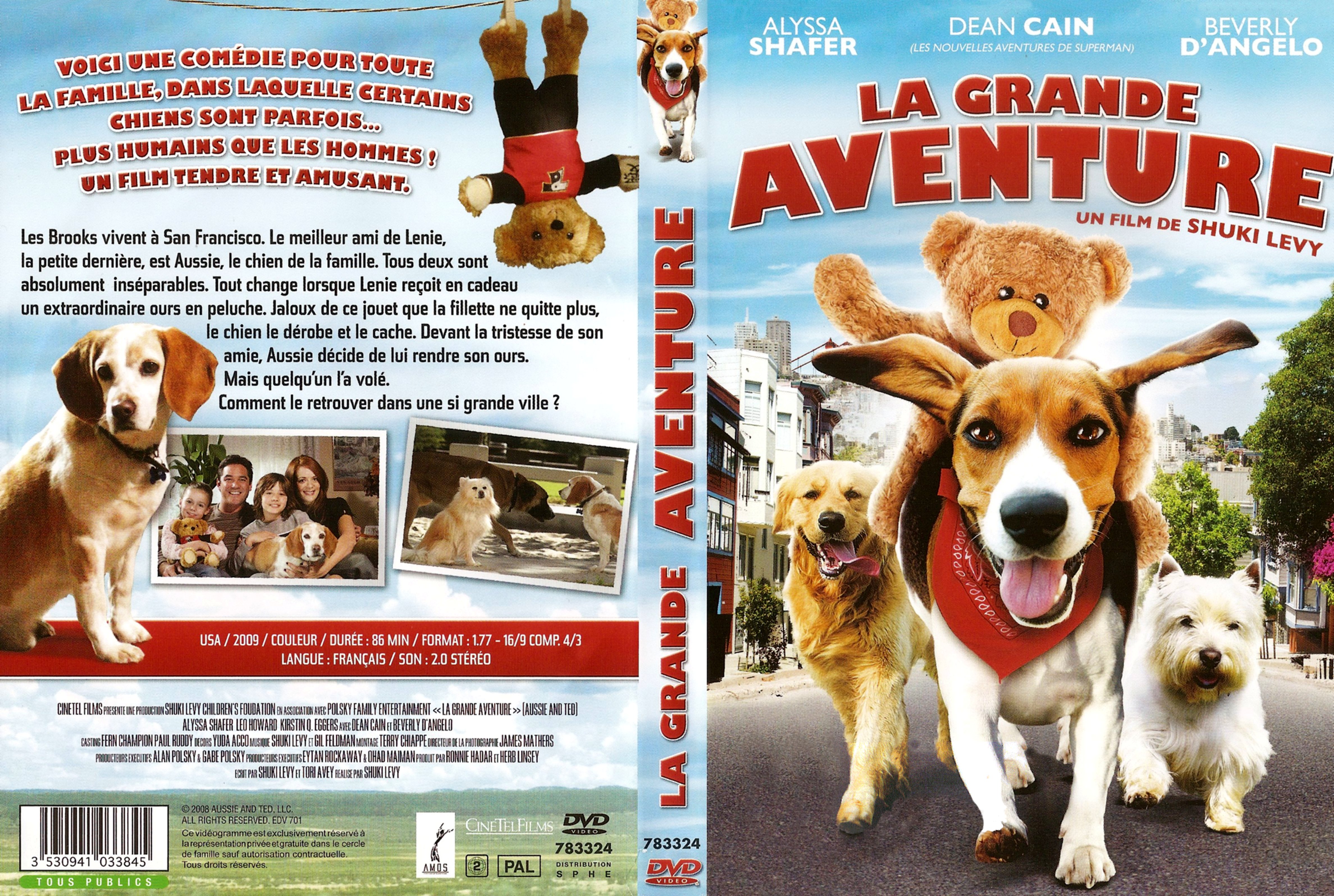 Jaquette DVD La grande aventure