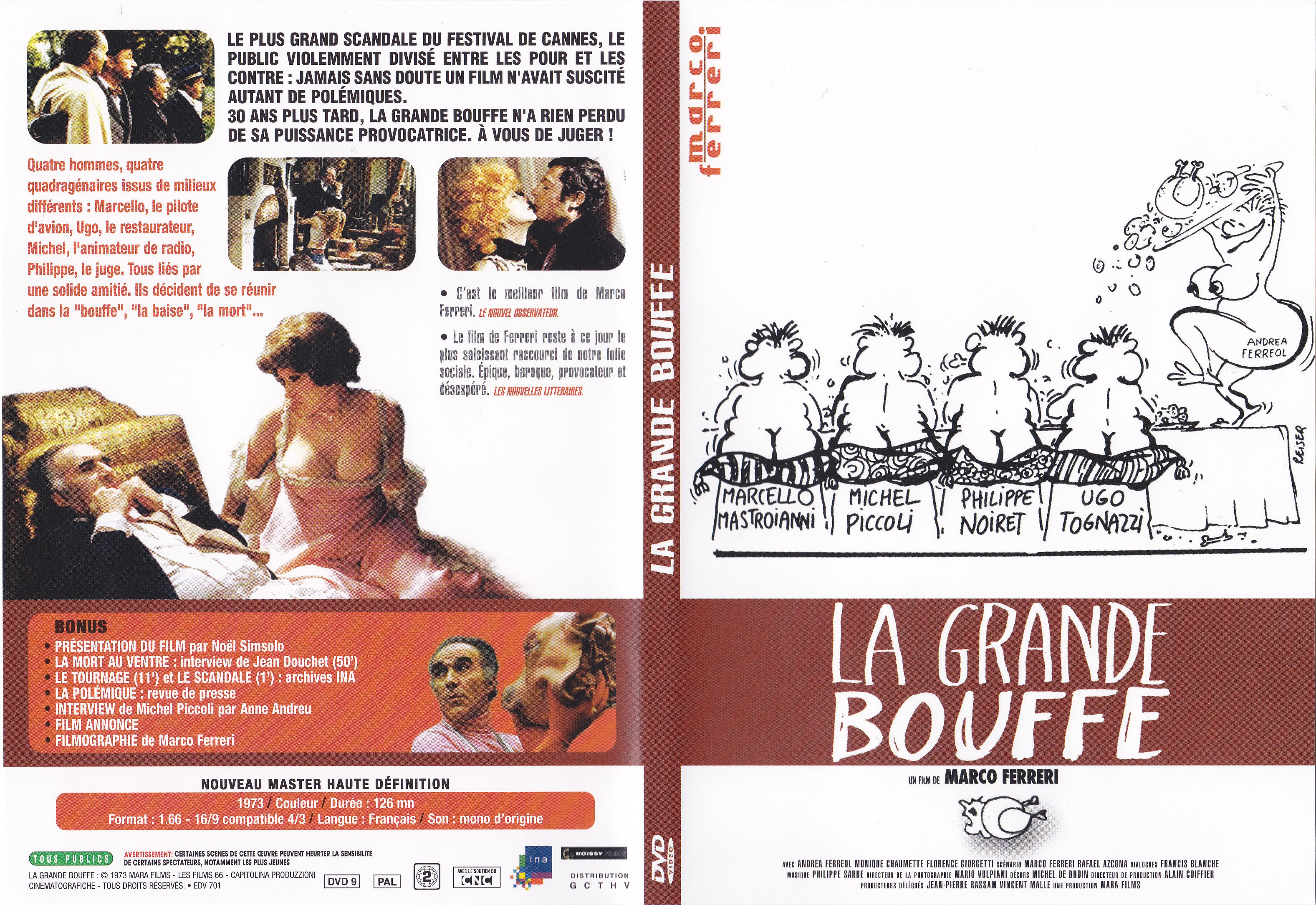 Jaquette DVD La grande bouffe - SLIM