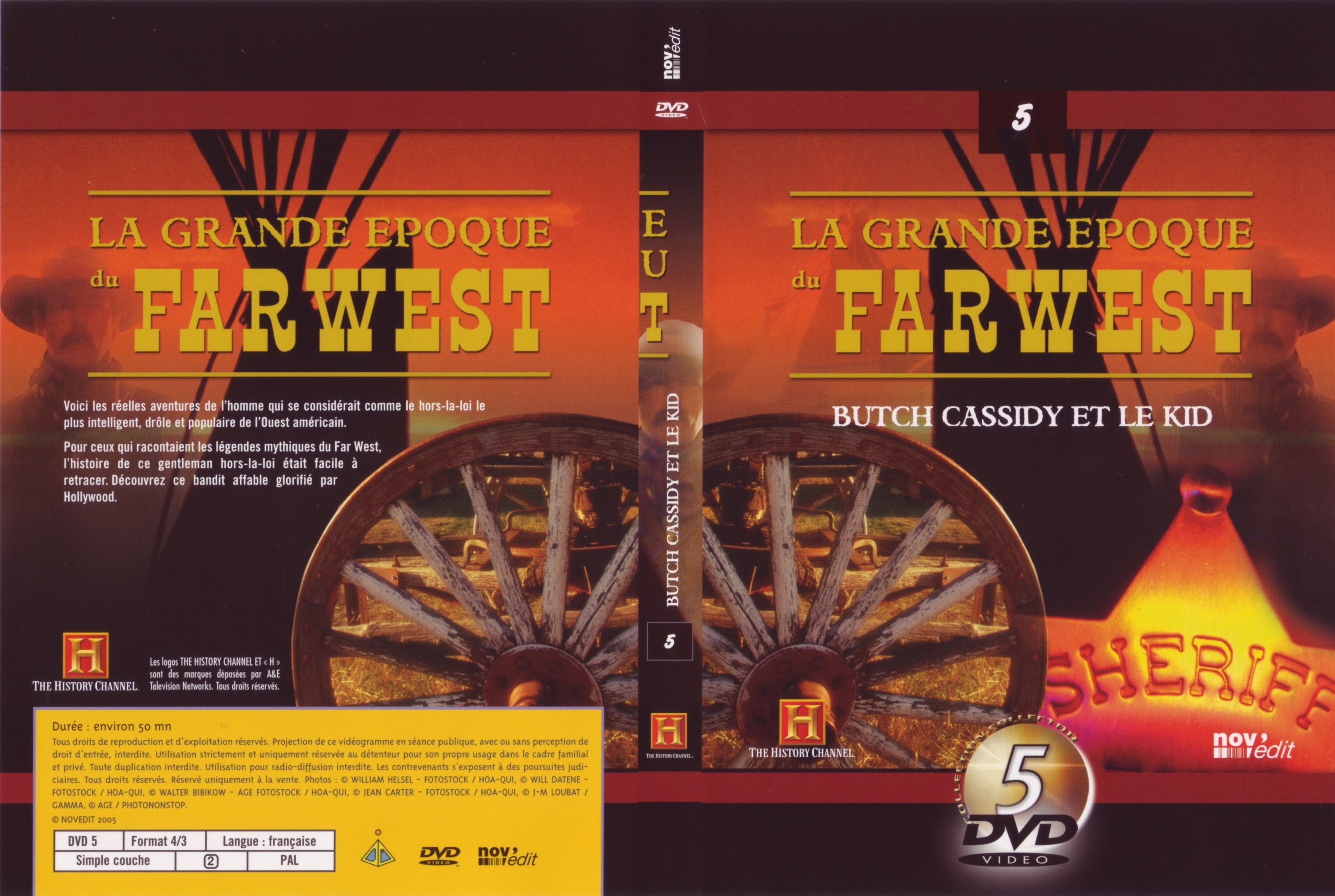 Jaquette DVD La grande epoque du Far West - Butch Cassidy et le Kid