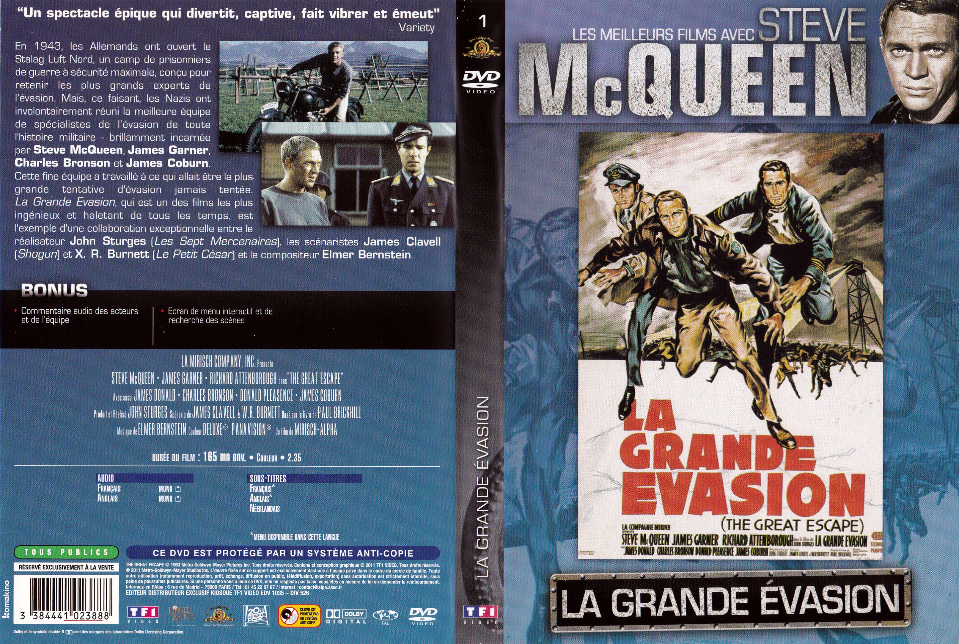 Jaquette DVD La grande vasion v7