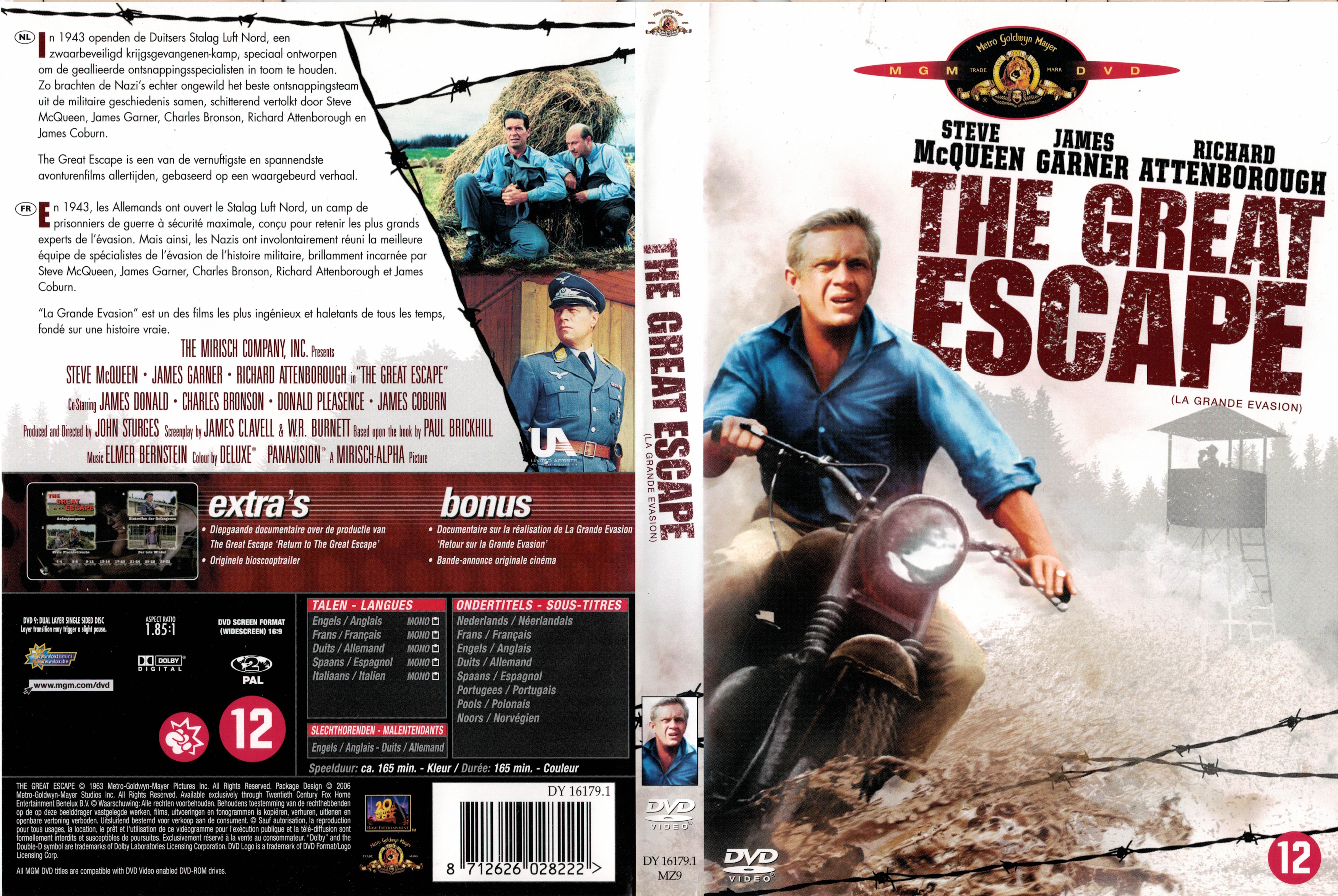 Jaquette DVD La grande �vasion v8