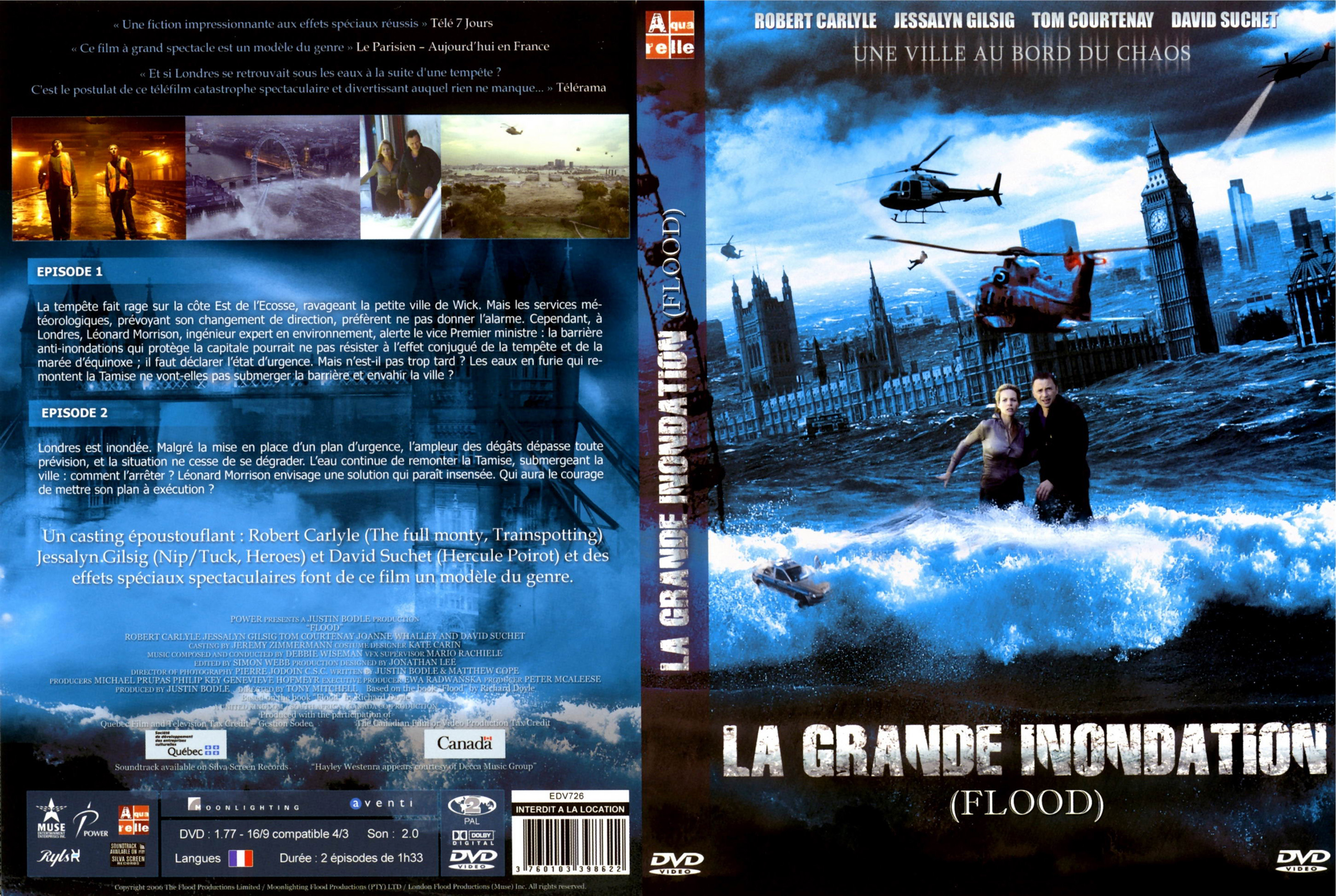 Jaquette DVD La grande inondation