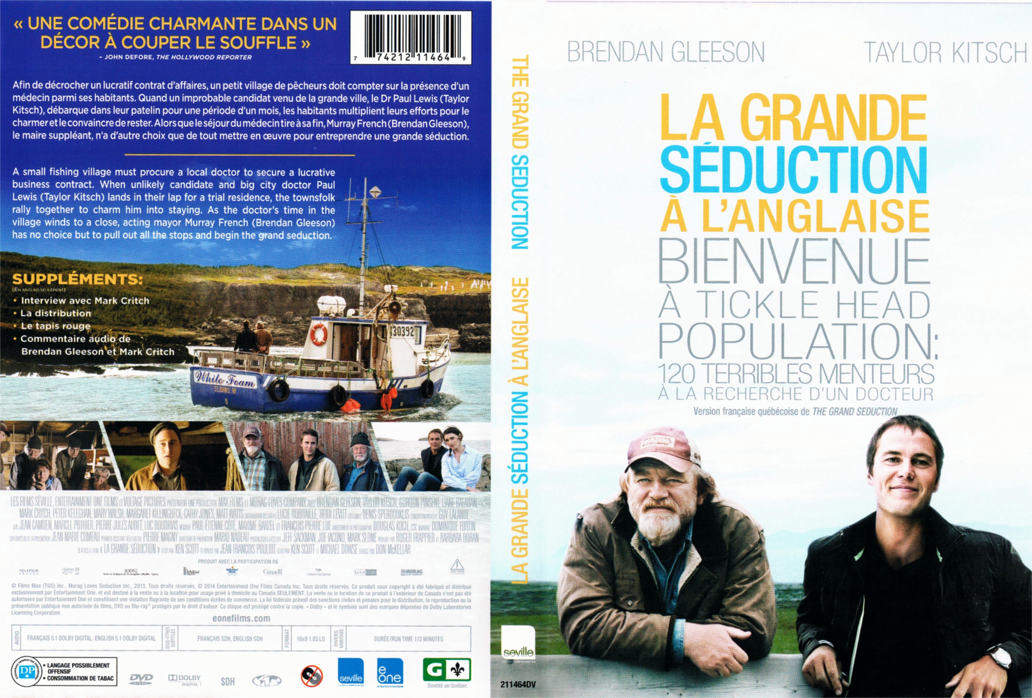 Jaquette DVD La grande sduction  l