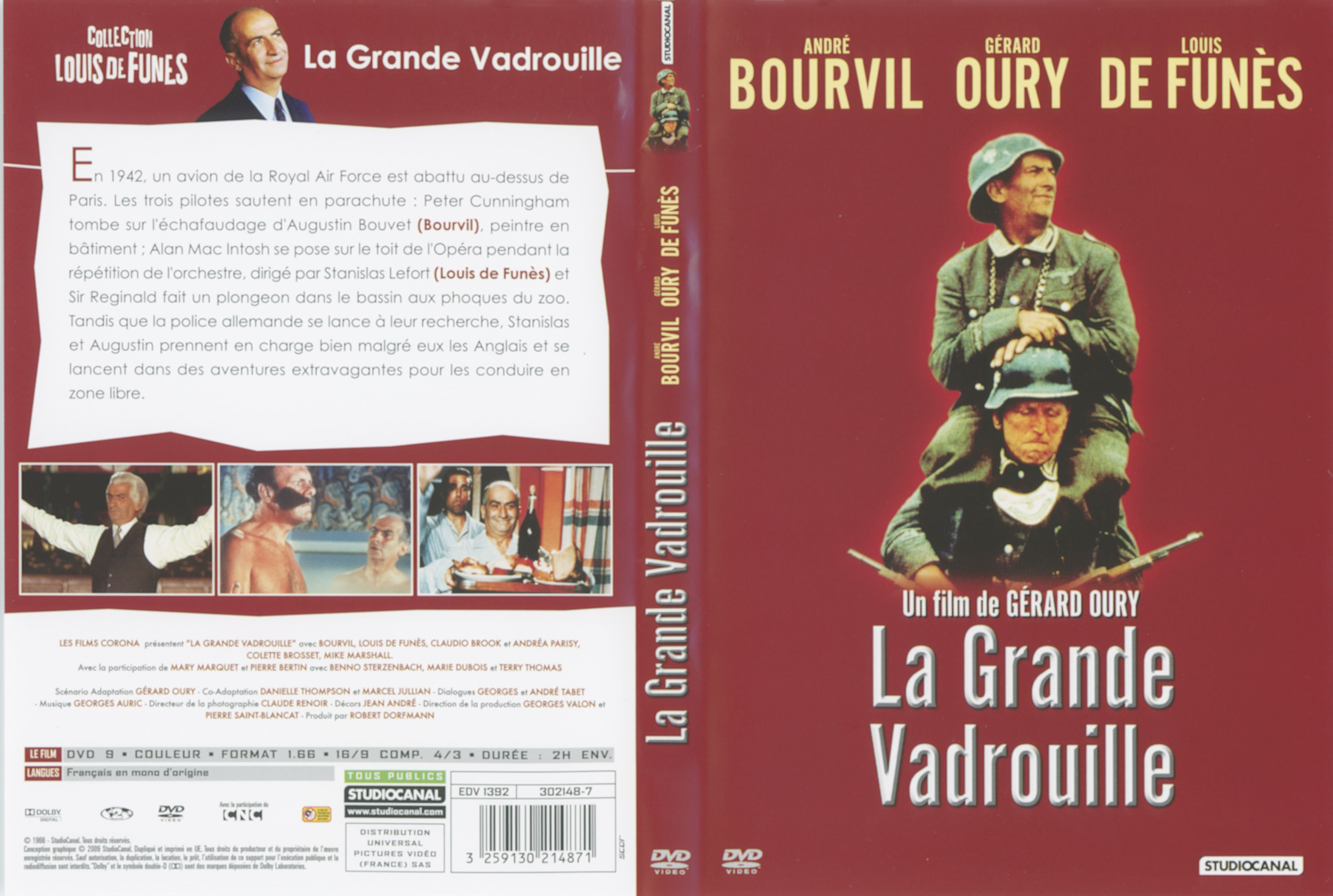 Jaquette DVD La grande vadrouille v5