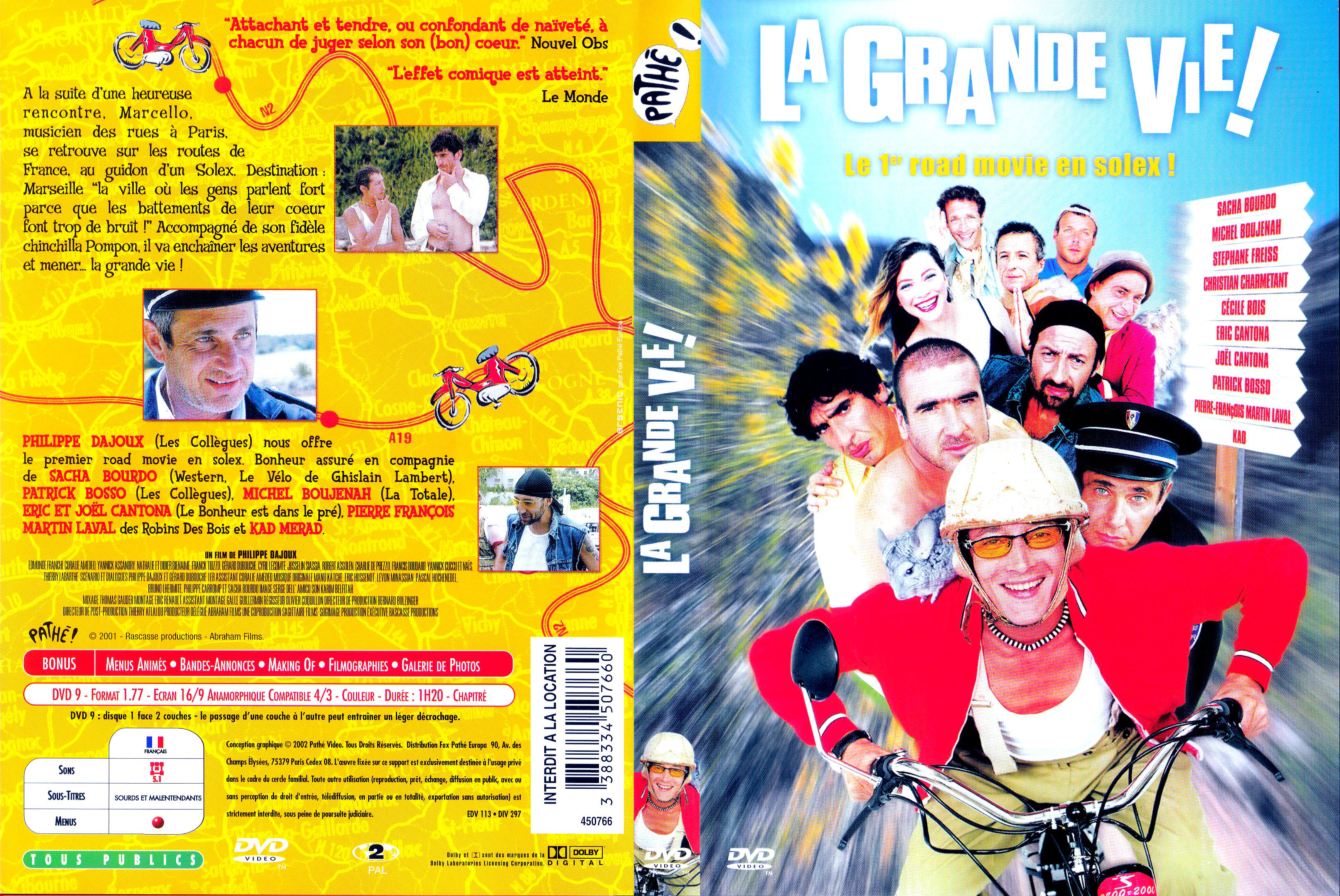 Jaquette DVD La grande vie
