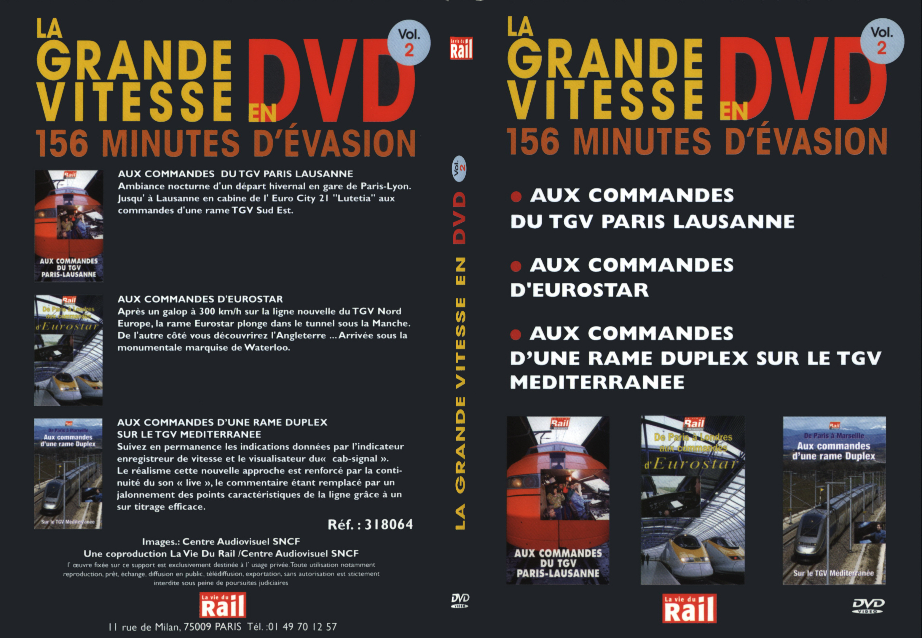 Jaquette DVD La grande vitesse en DVD - volume 2 - SLIM