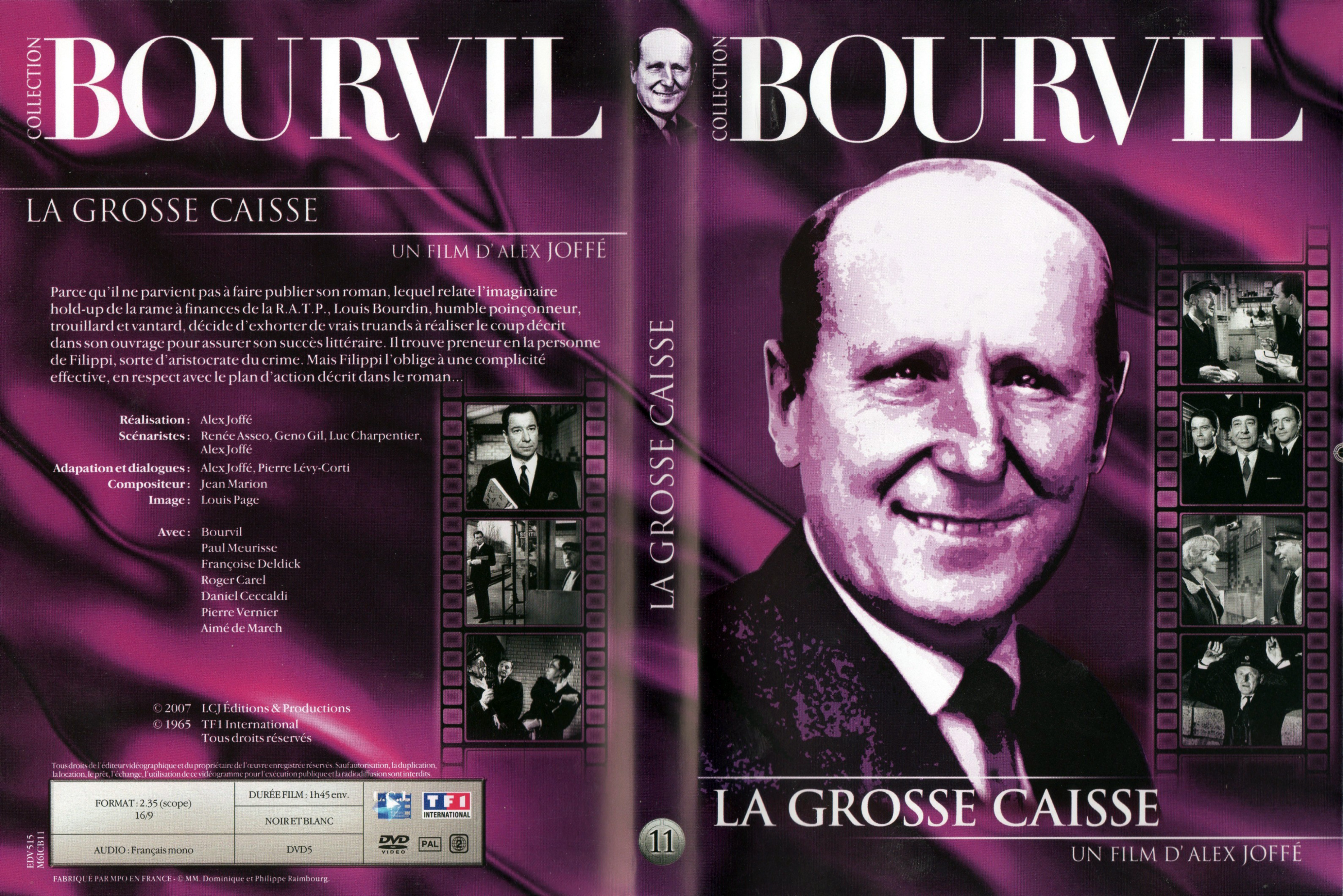 Jaquette DVD La grosse caisse