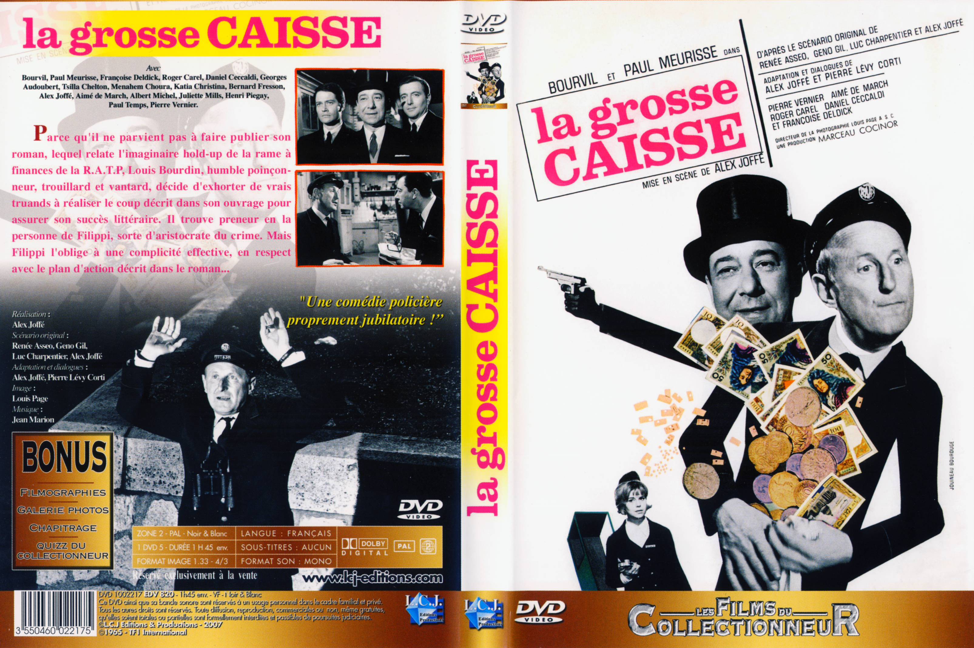 Jaquette DVD La grosse caisse v2