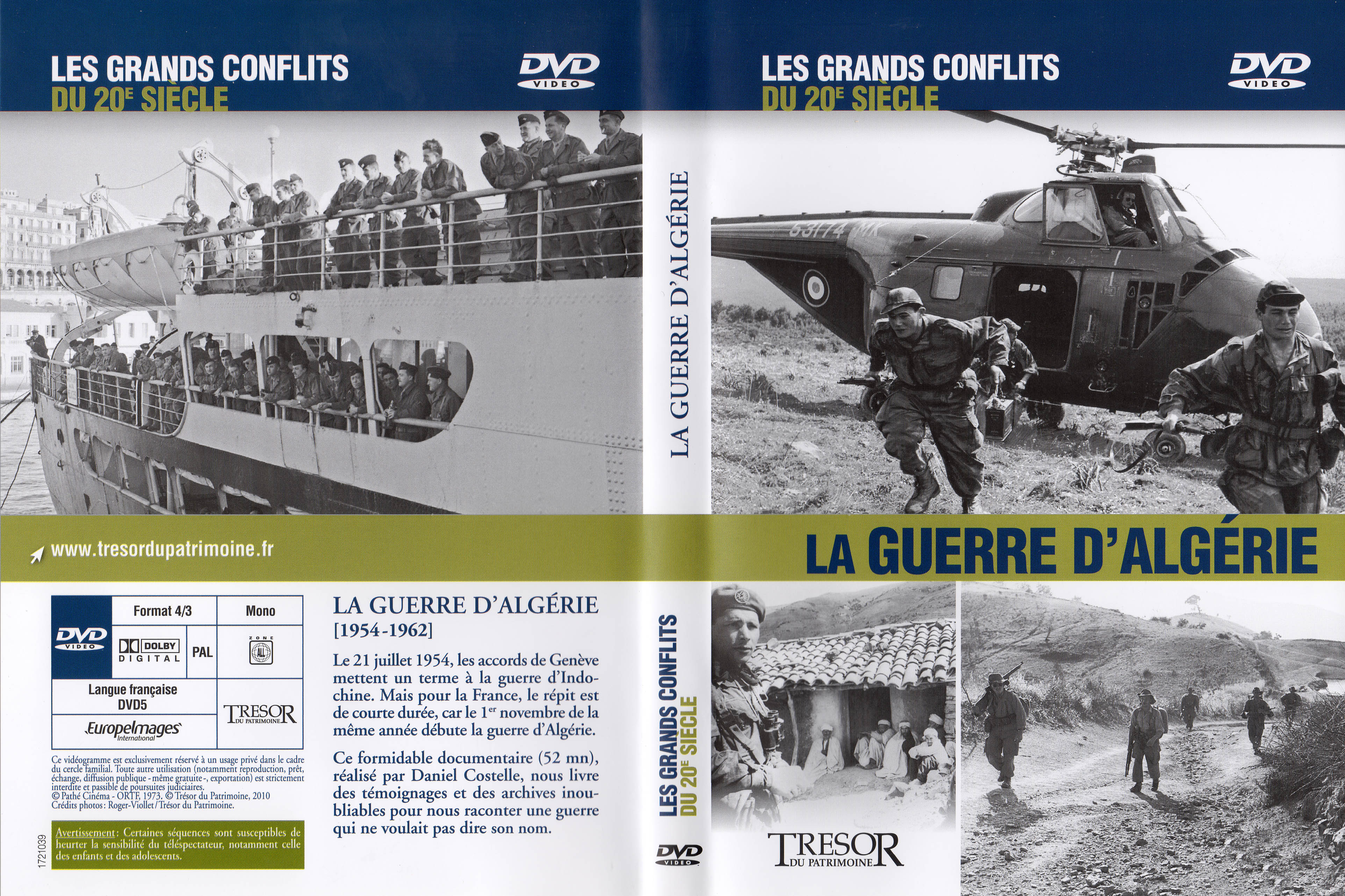 Jaquette DVD La guerre d