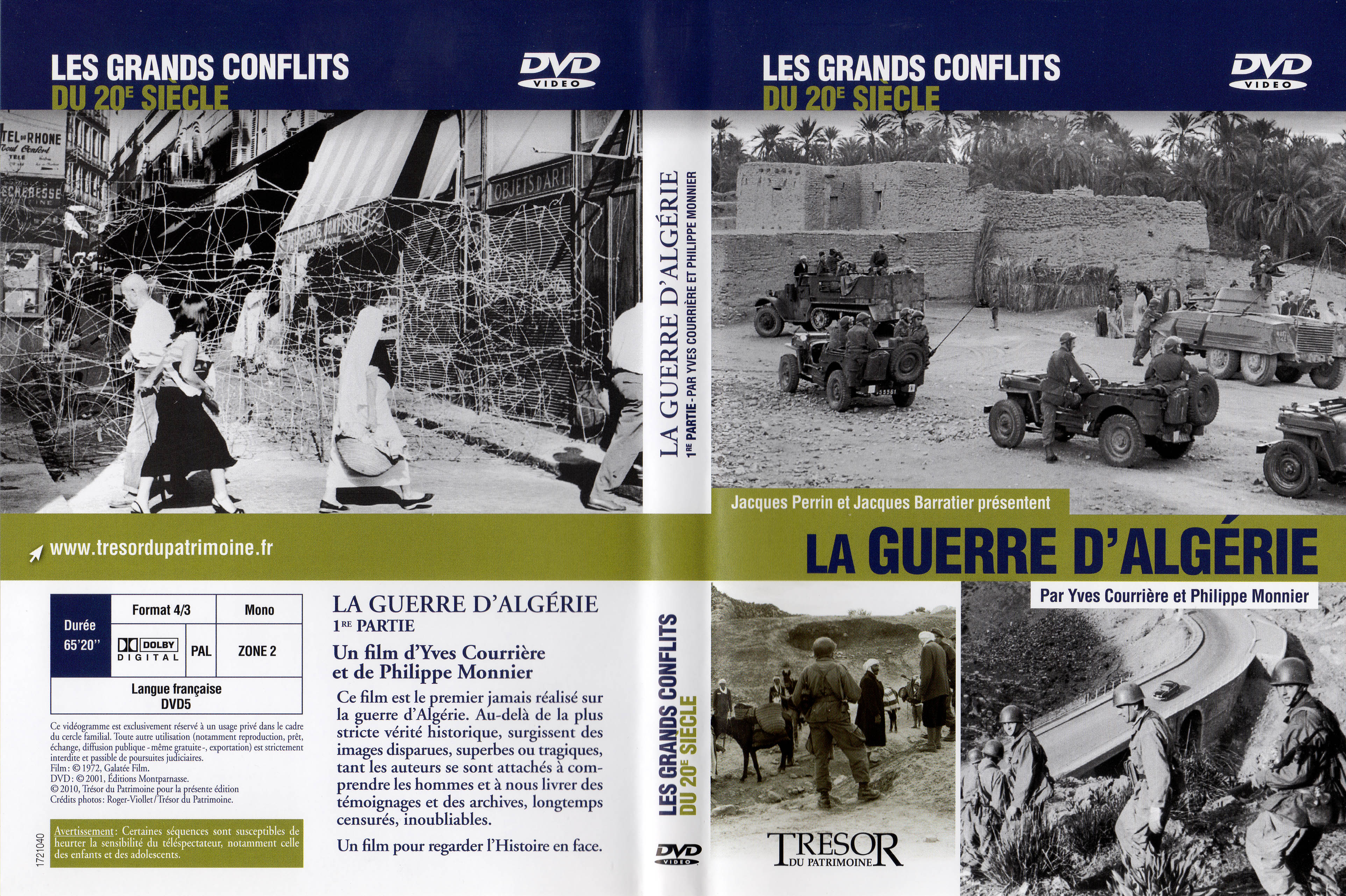 Jaquette DVD La guerre d