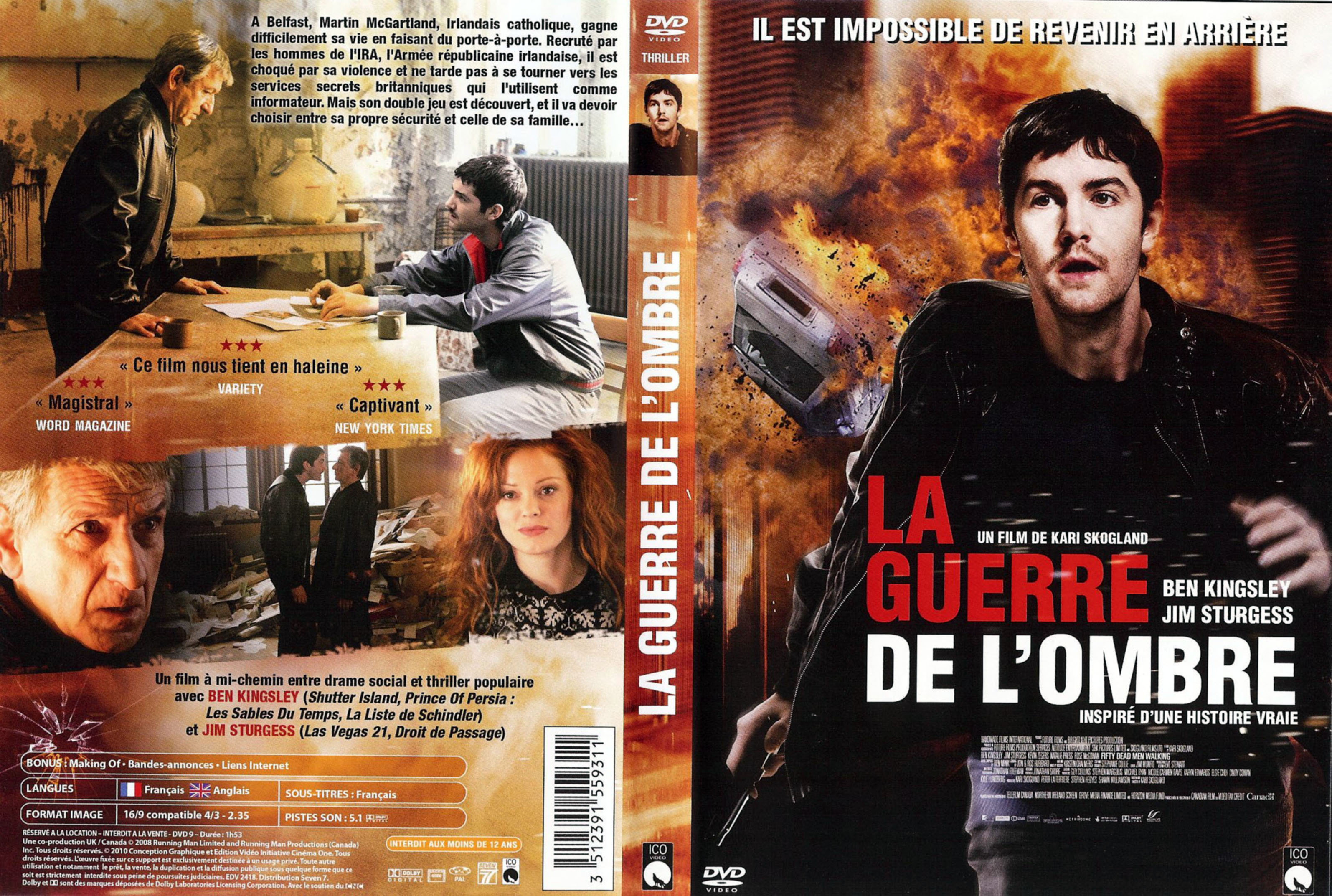 Jaquette DVD La guerre de l