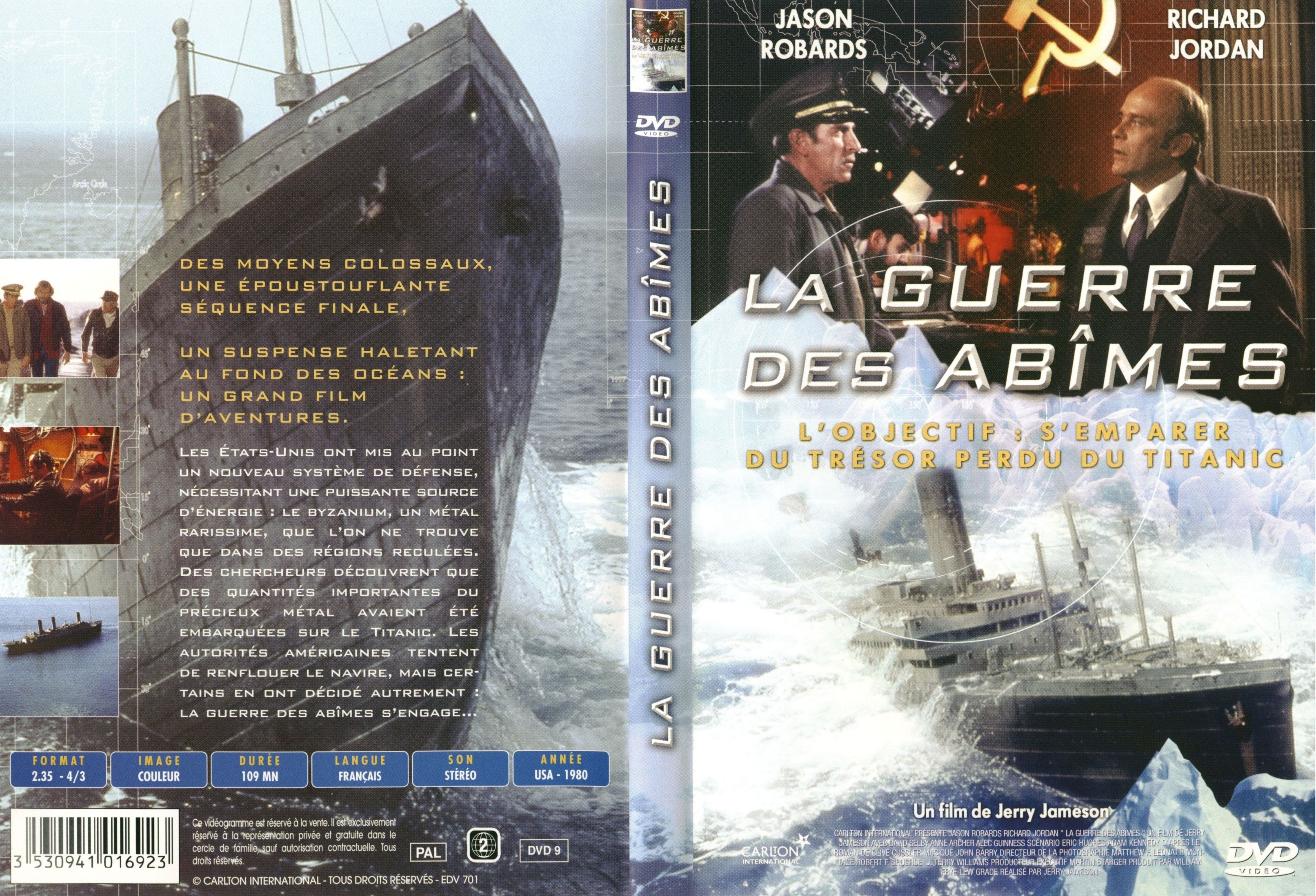 Jaquette DVD La guerre des abimes