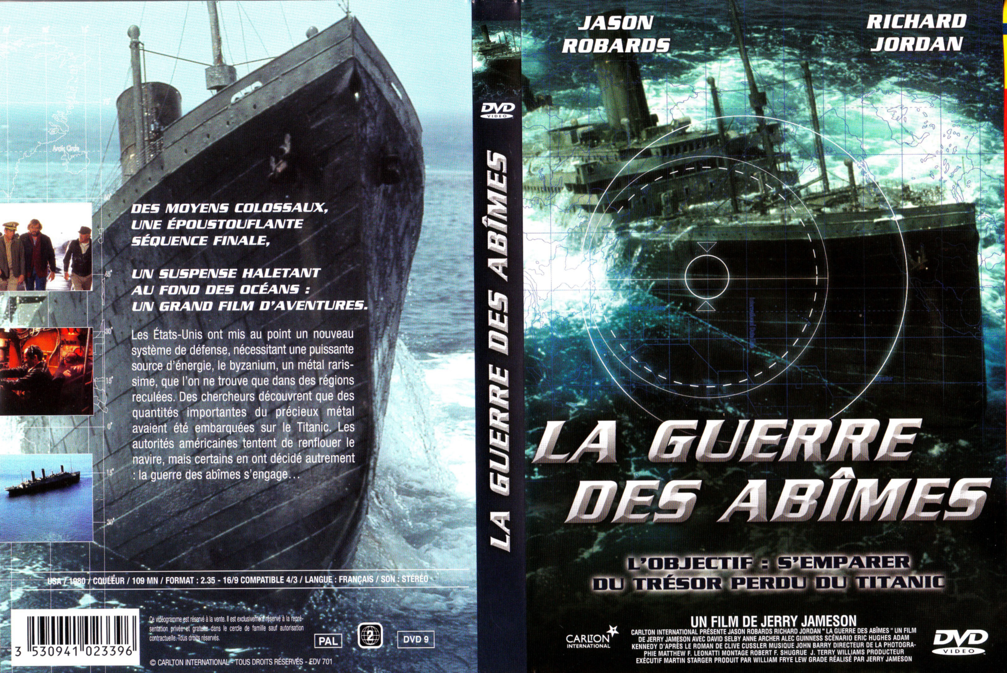 Jaquette DVD La guerre des abimes v2