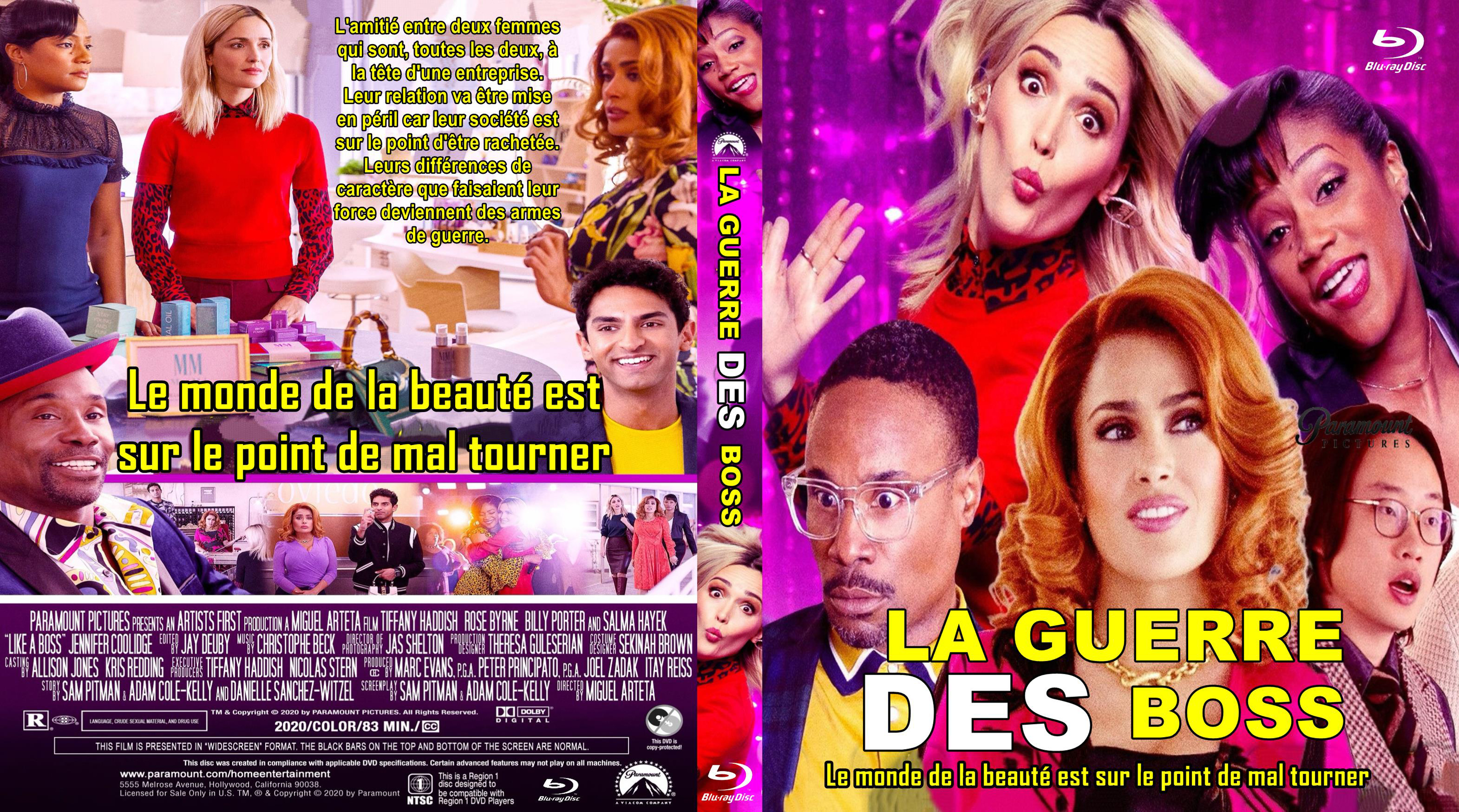 Jaquette DVD La guerre des boss custom (BLU-RAY)