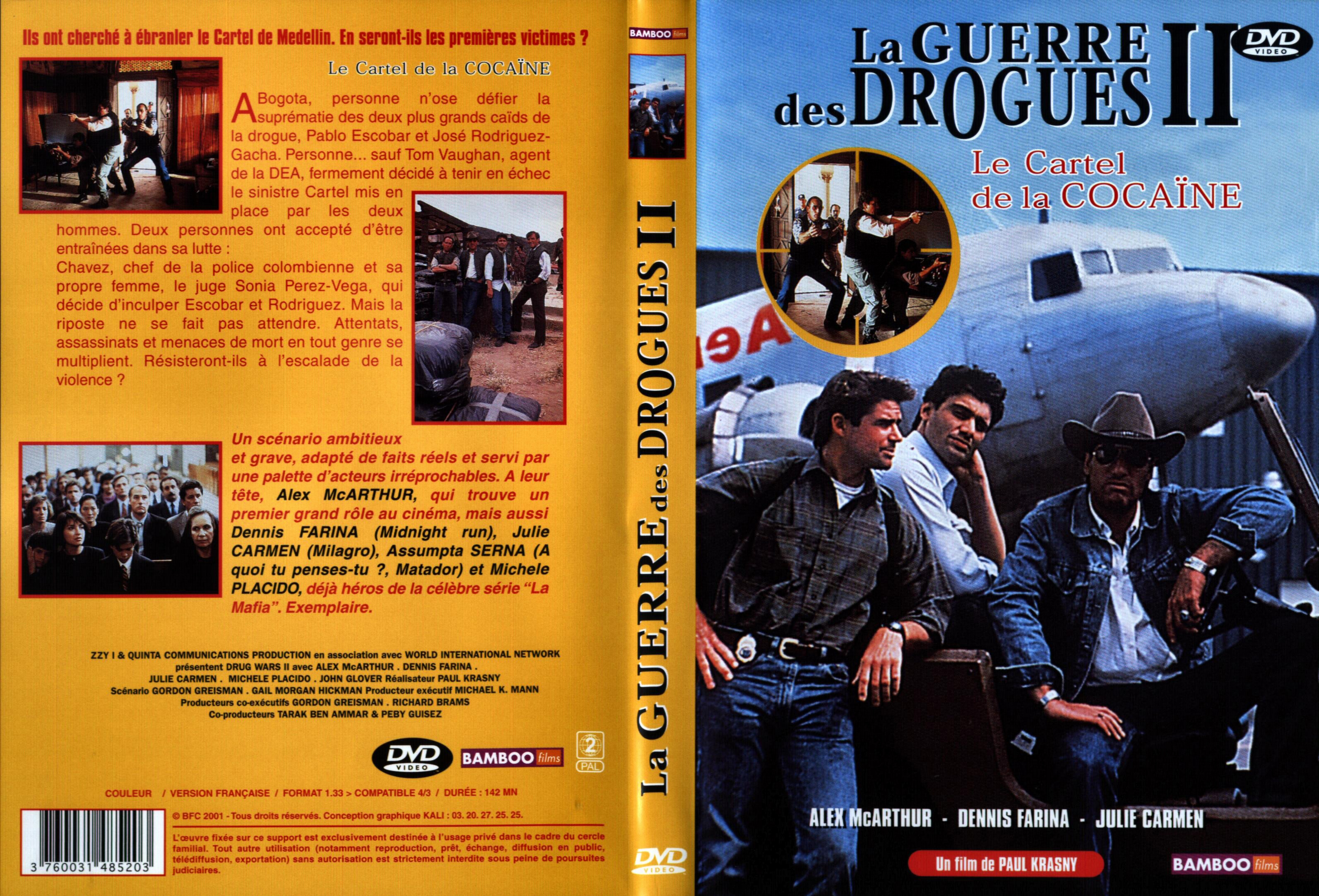 Jaquette DVD La guerre des drogues 2