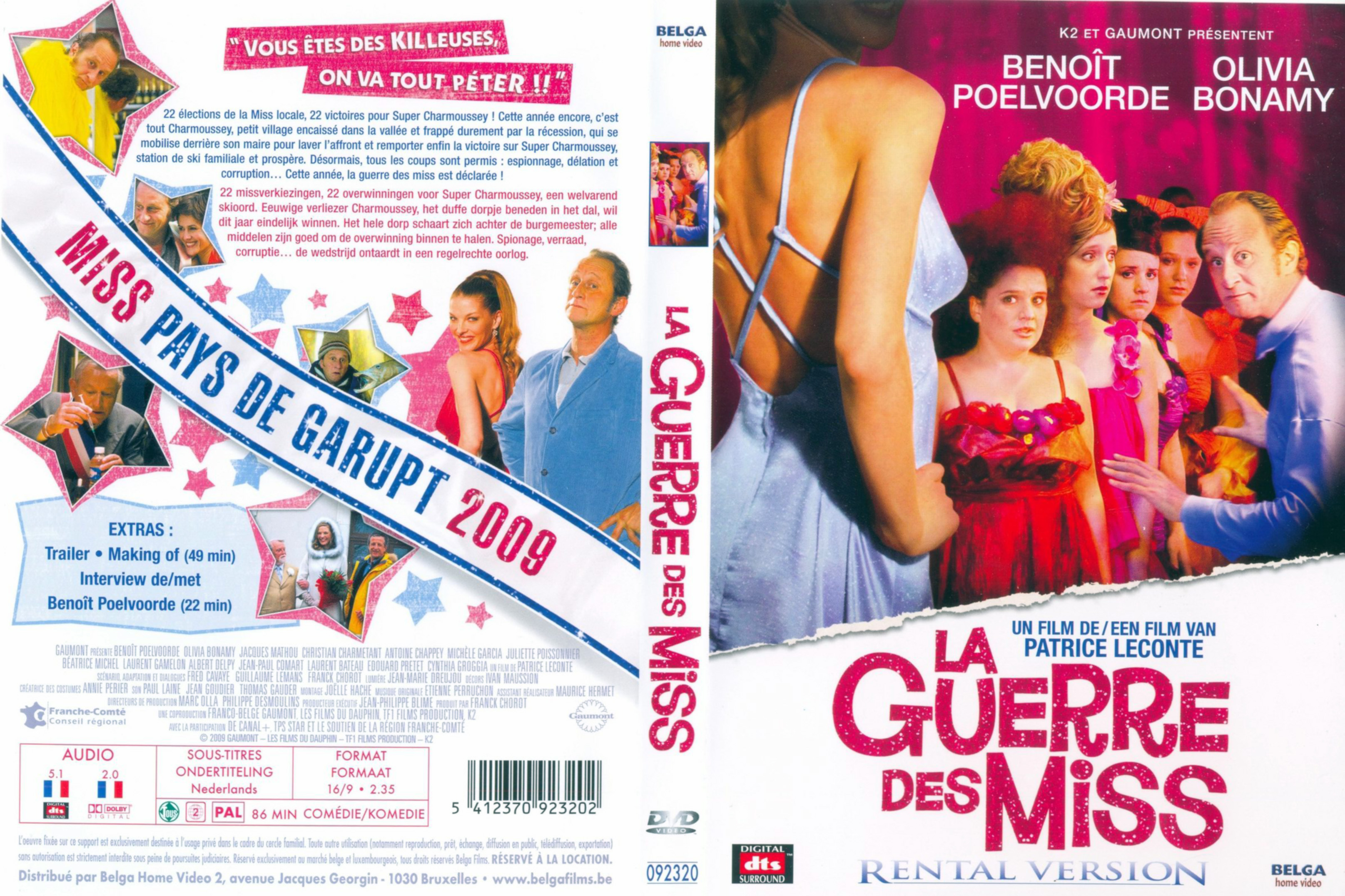 Jaquette DVD La guerre des miss