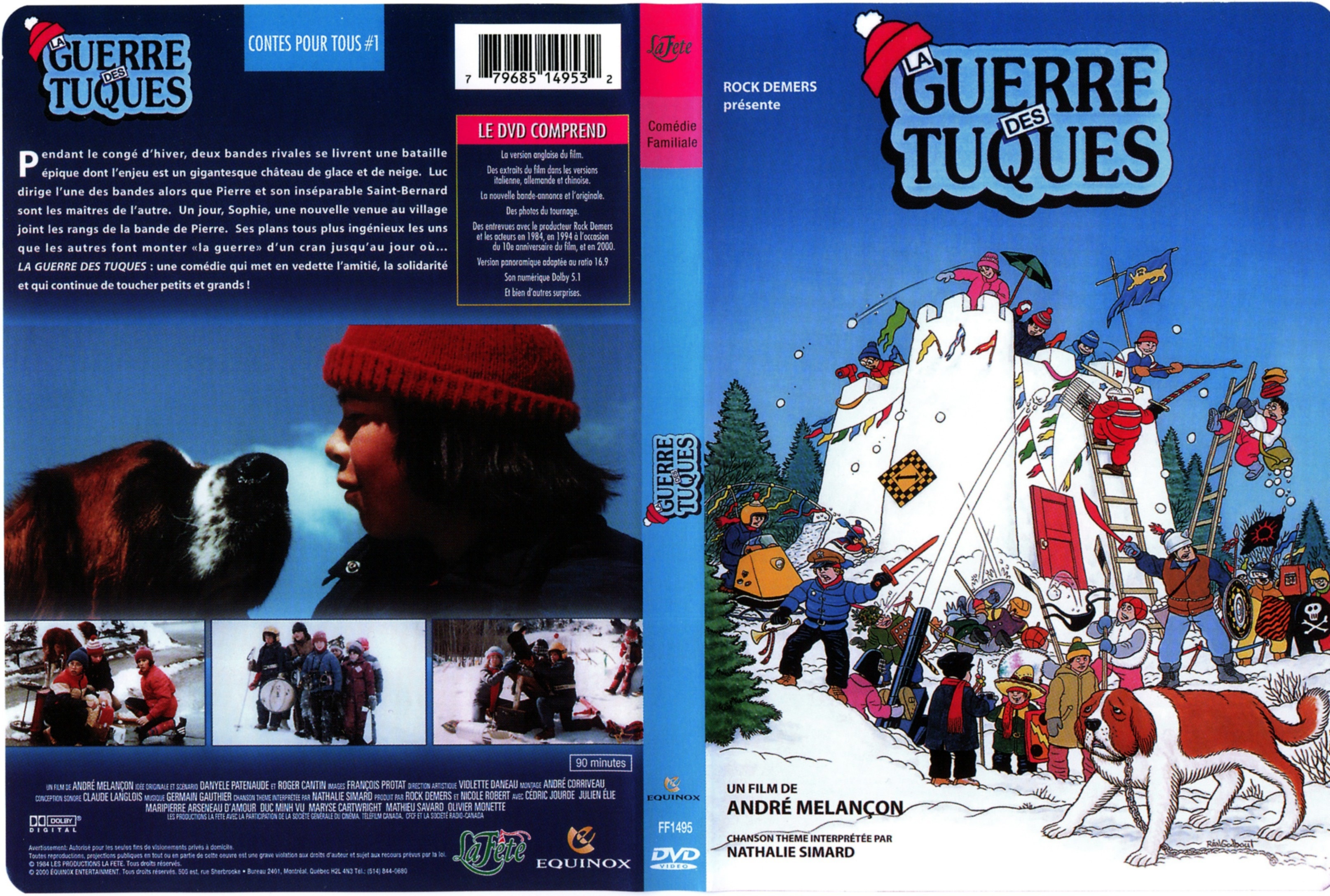 Jaquette Dvd De La Guerre Des Tuques Cinéma Passion 