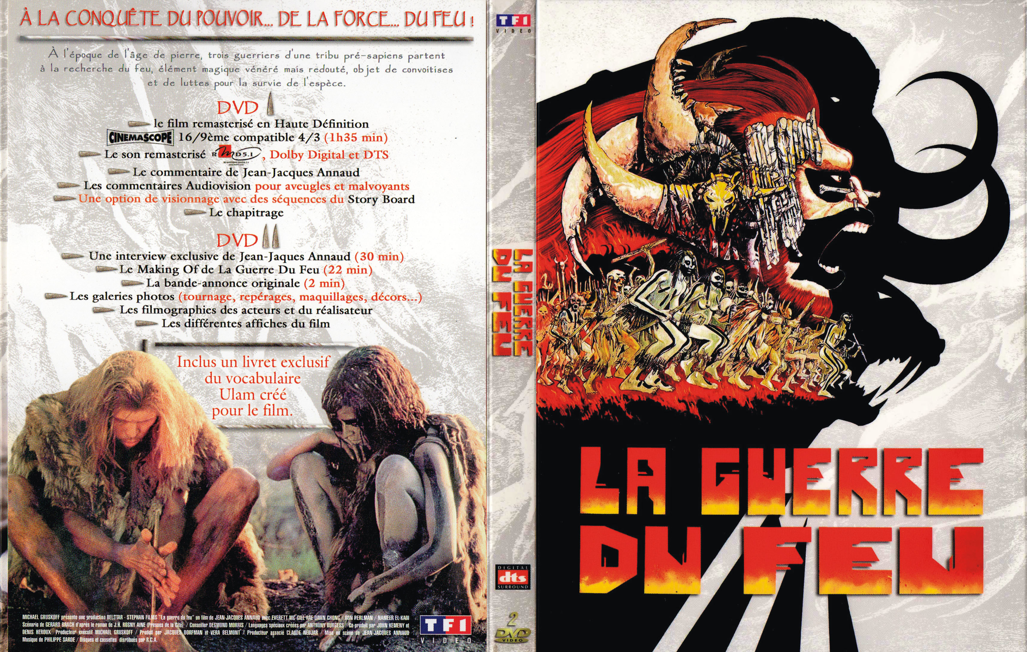 Jaquette DVD La guerre du feu v4