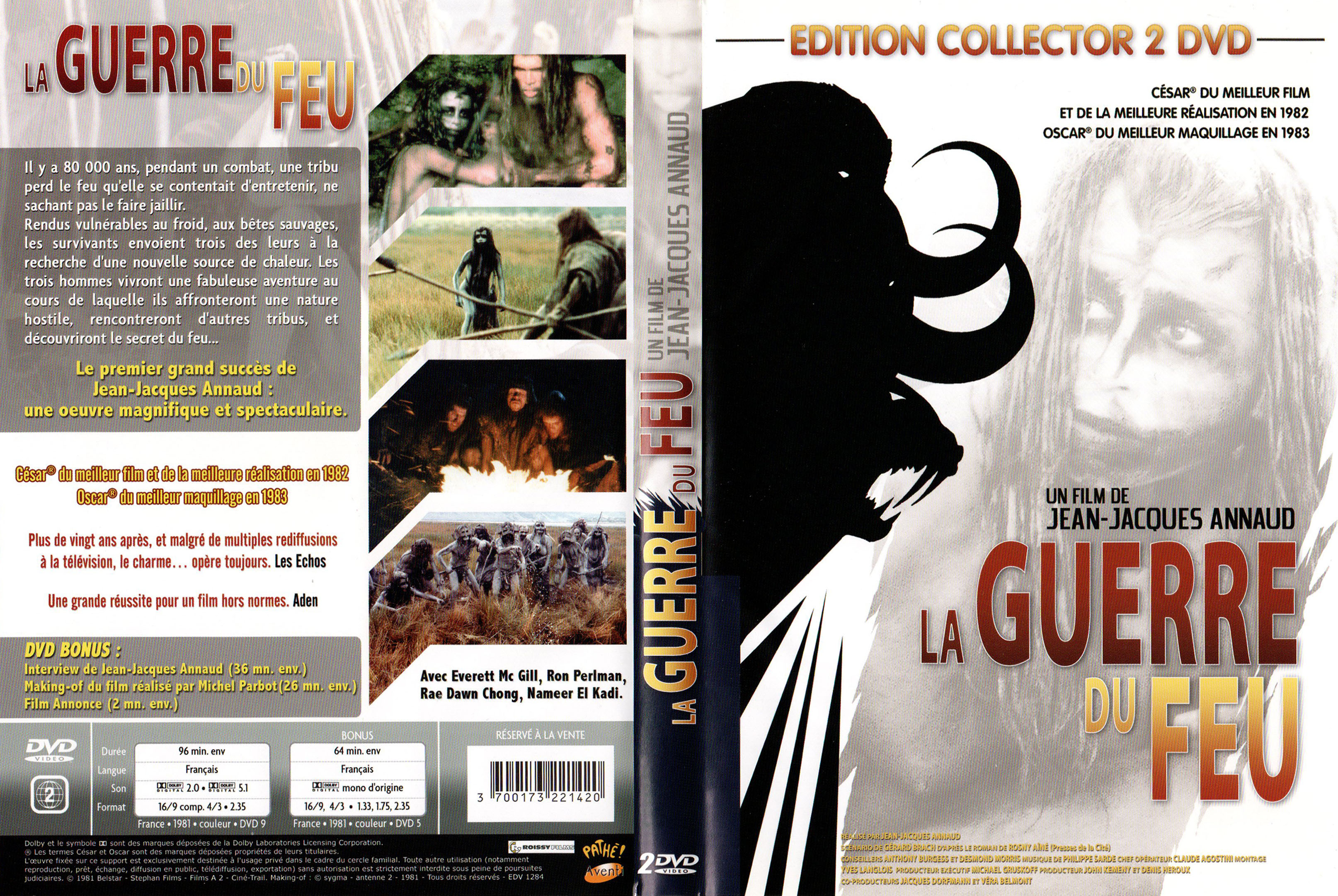 Jaquette DVD La guerre du feu v5