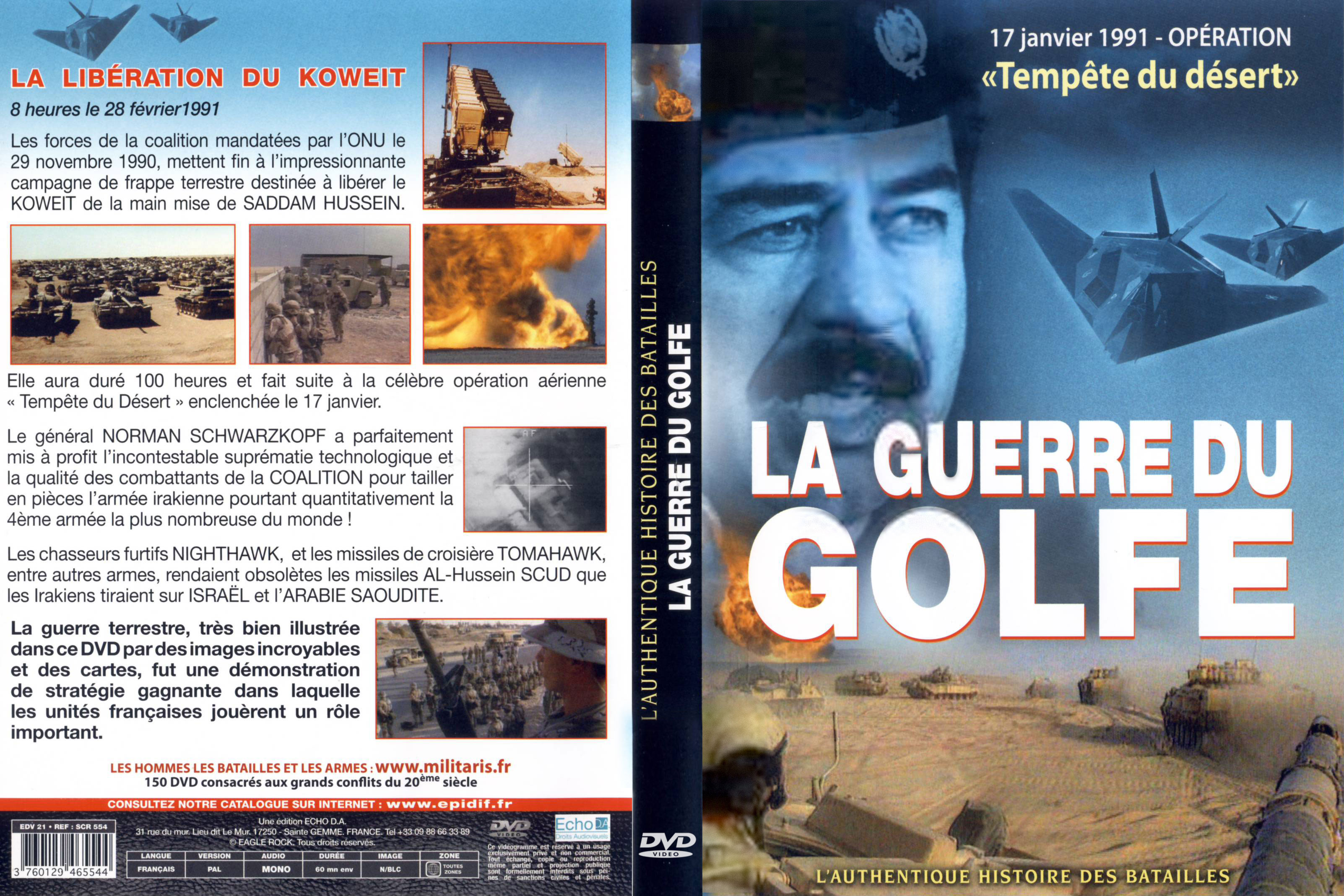 Jaquette DVD La guerre du golf