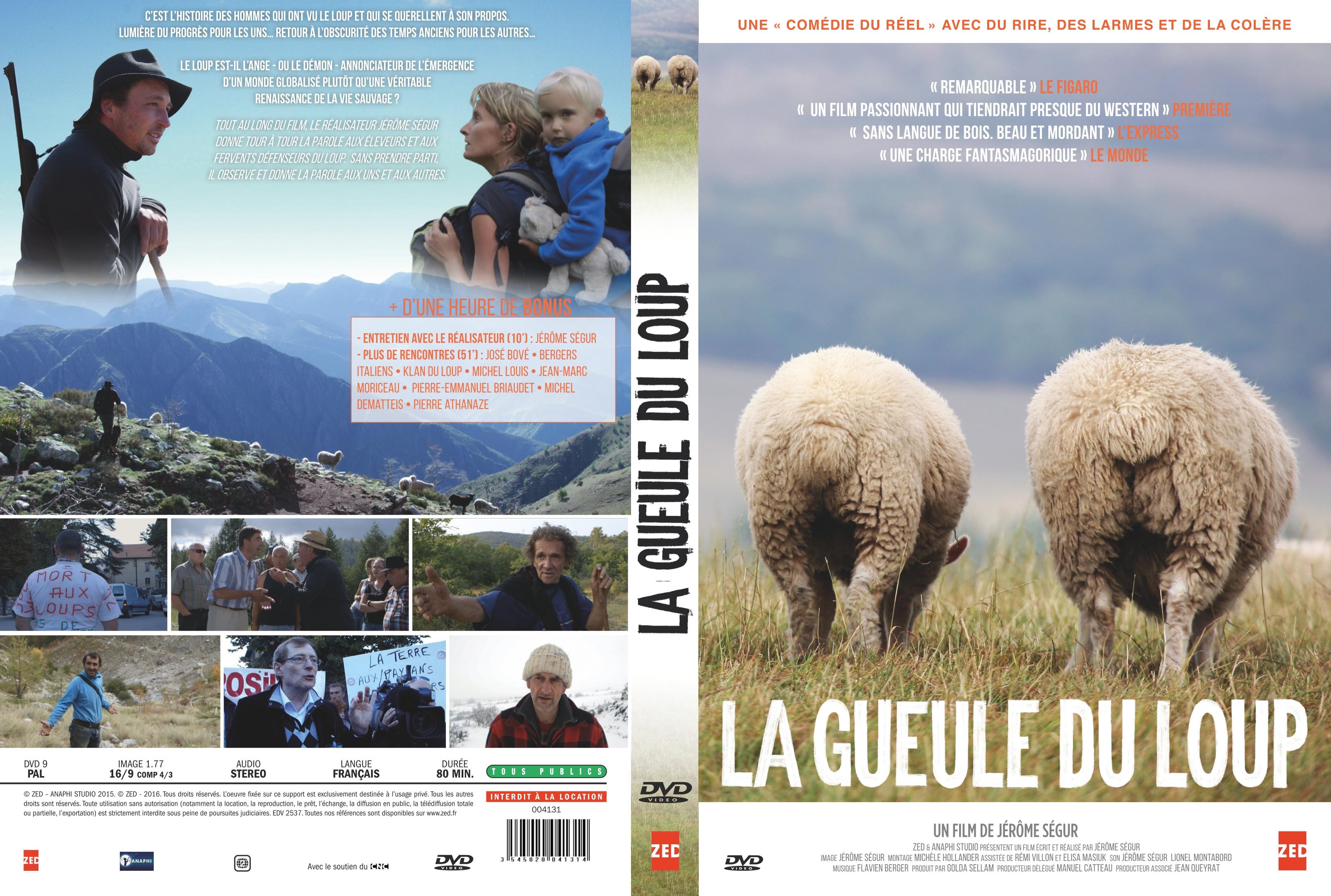 Jaquette DVD La gueule du loup