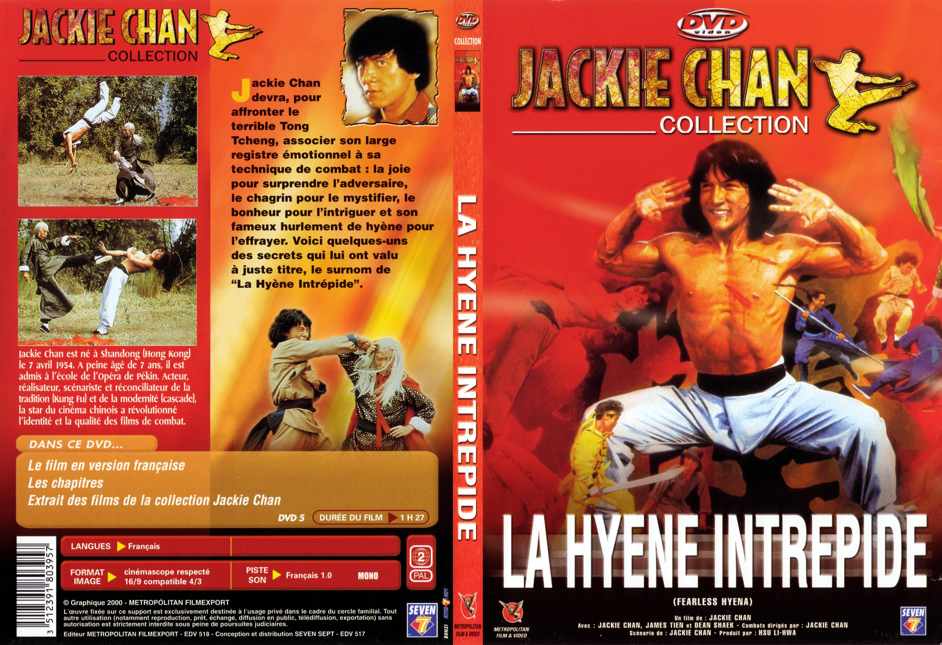 Jaquette DVD La hyene intrpide - SLIM