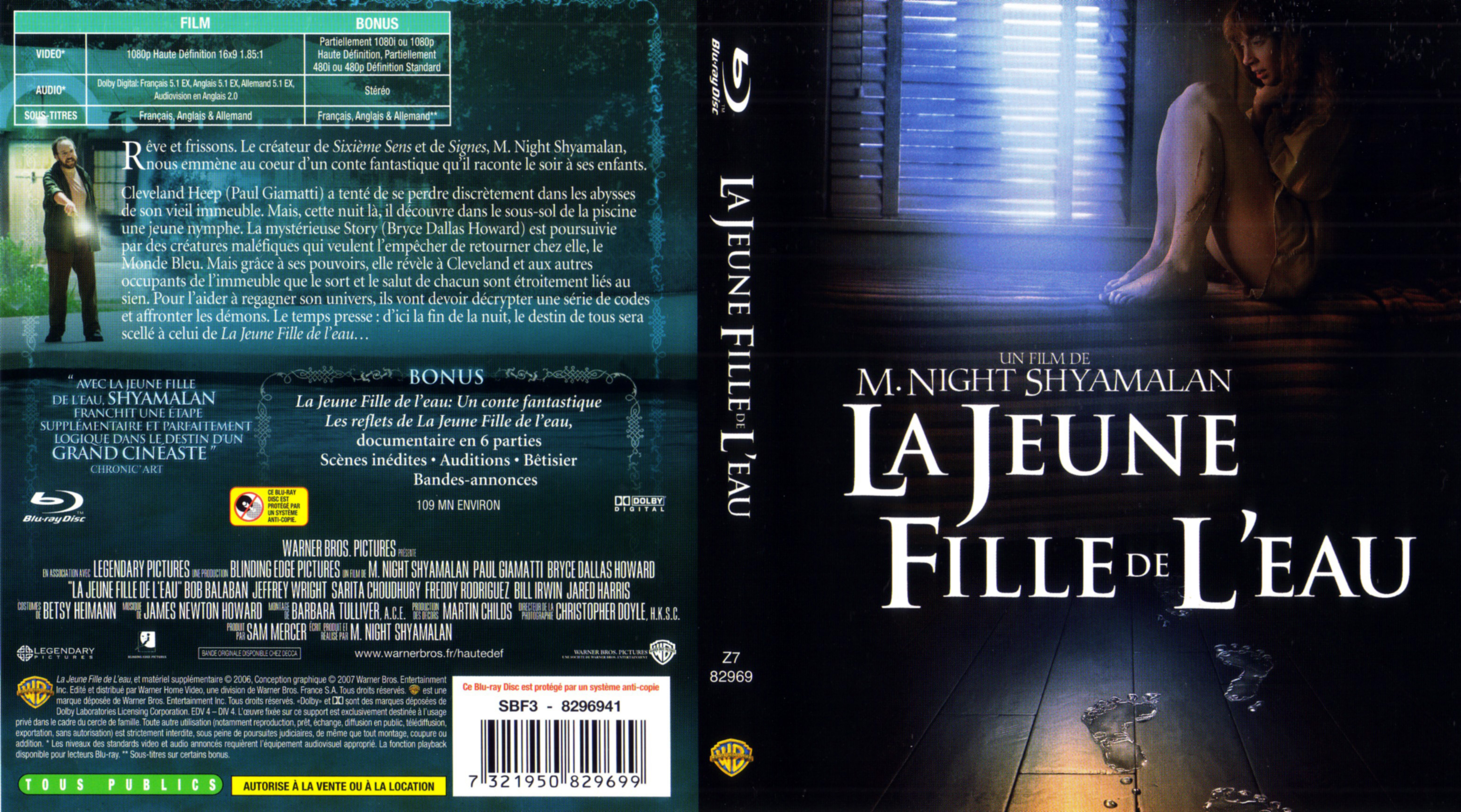 Jaquette DVD La jeune fille de l